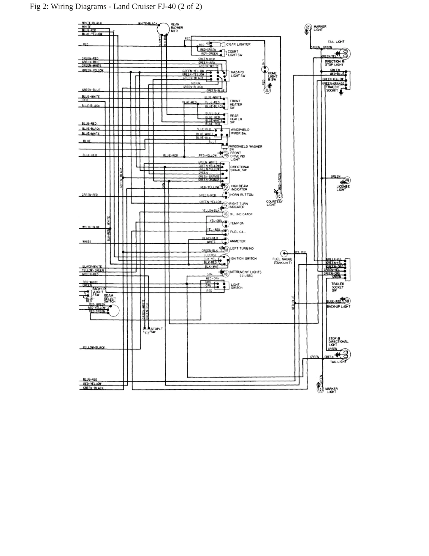 1974 Toyota Land Cruiser Service and Repair Manual preview page 5