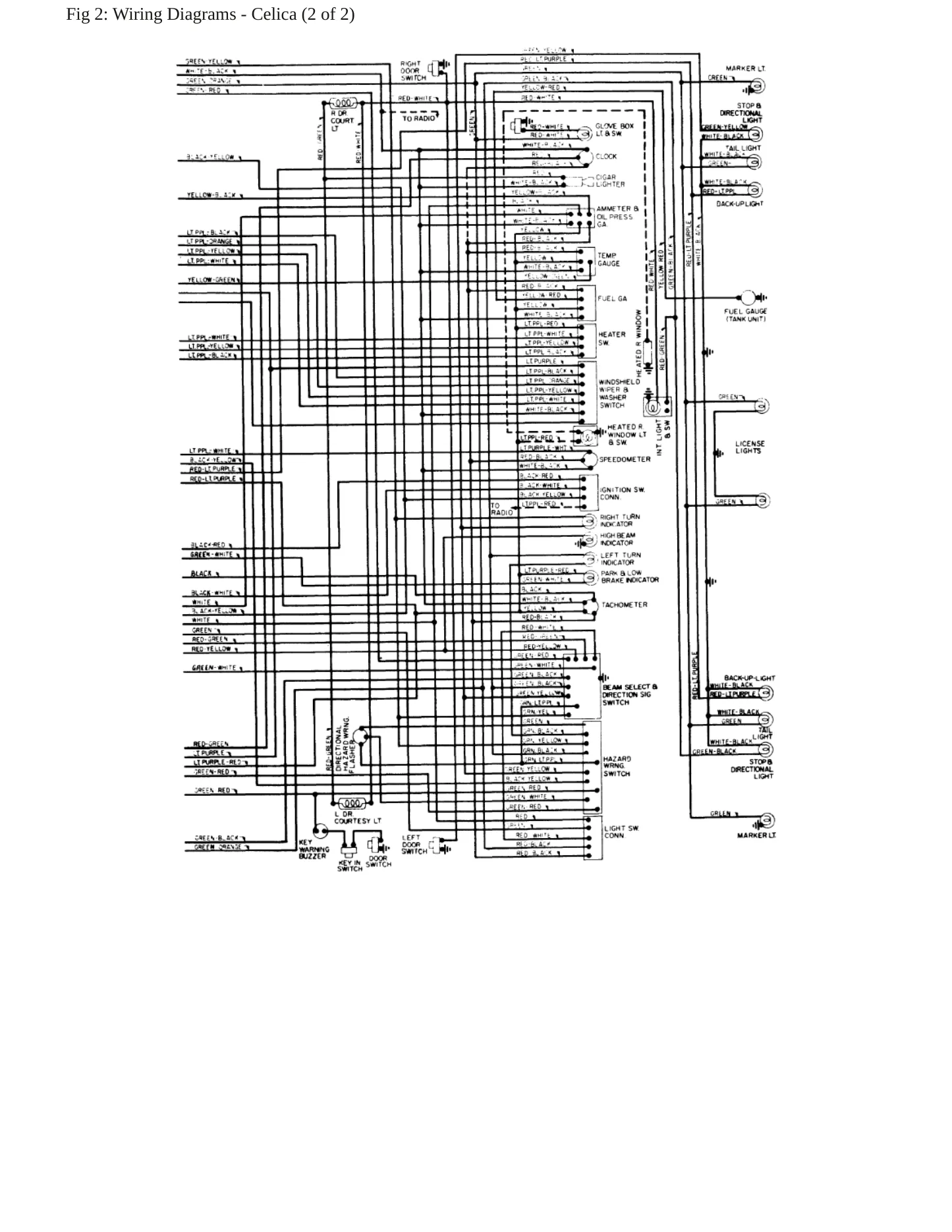 1975 Toyota Celica Service and Repair Manual preview page 5
