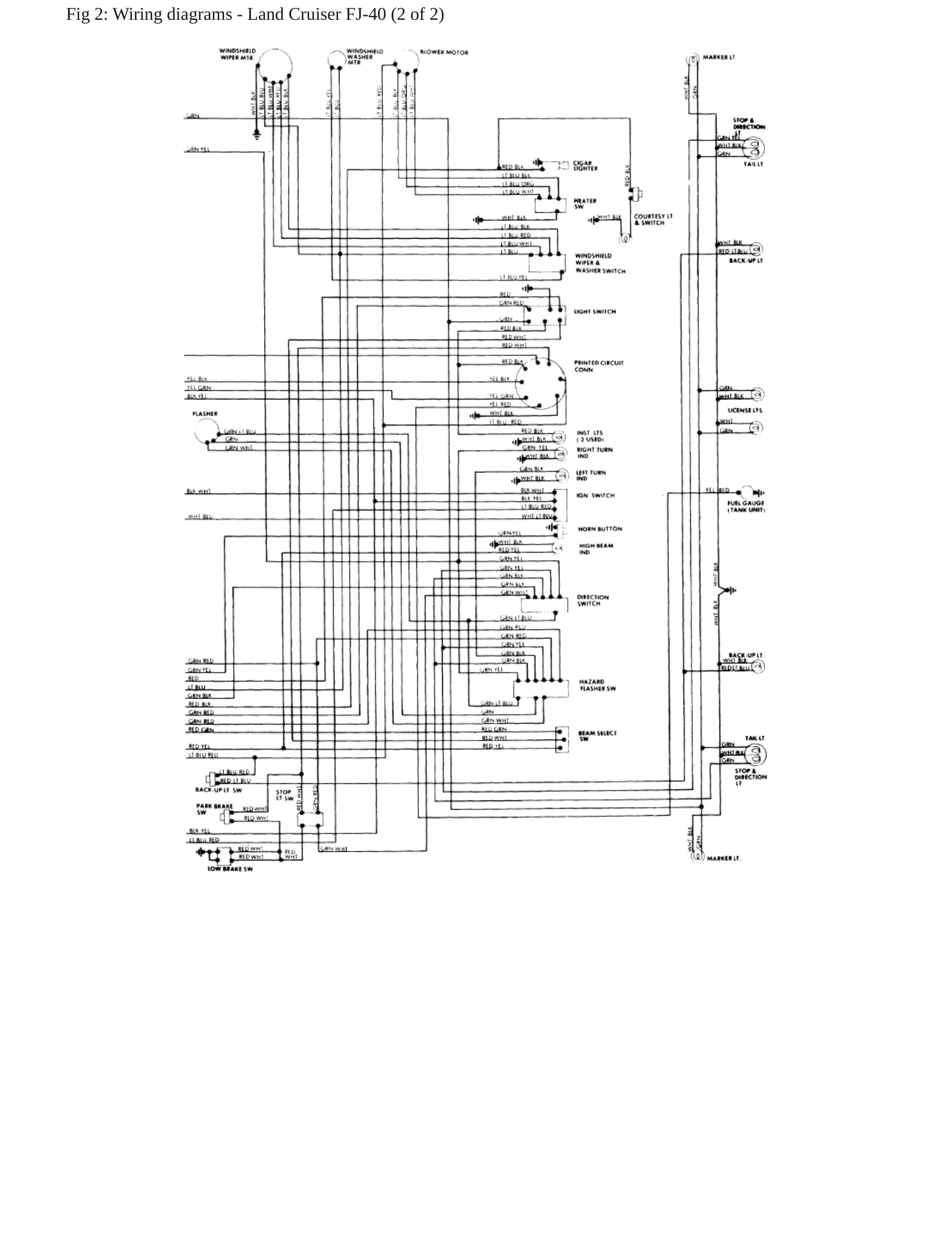 1975 Toyota Land Cruiser Service and Repair Manual preview page 5
