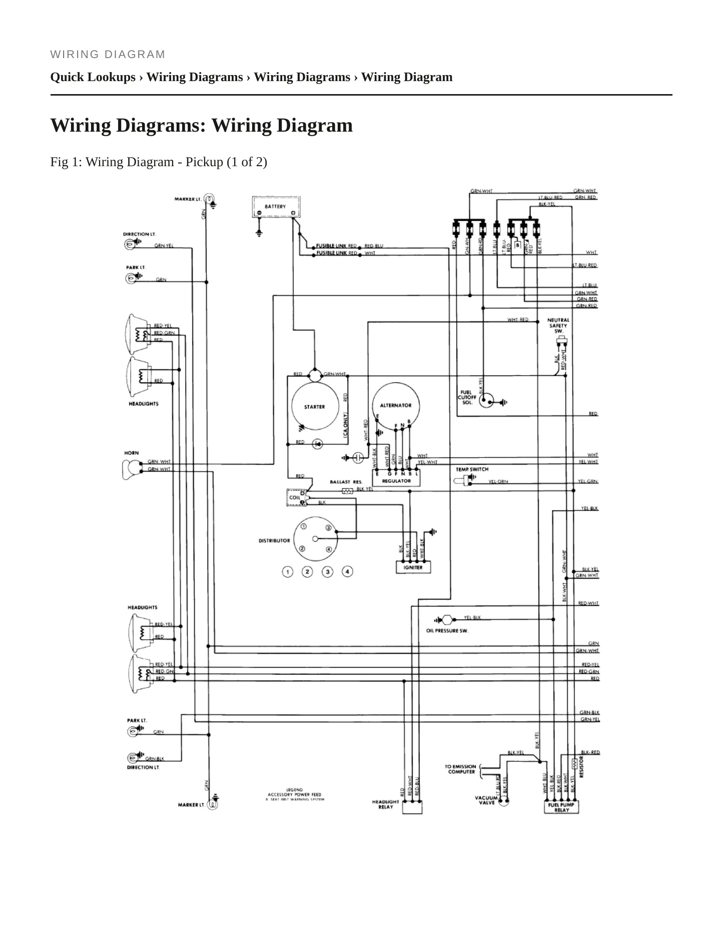 1977 Toyota Cab & Chassis Service and Repair Manual preview page 4