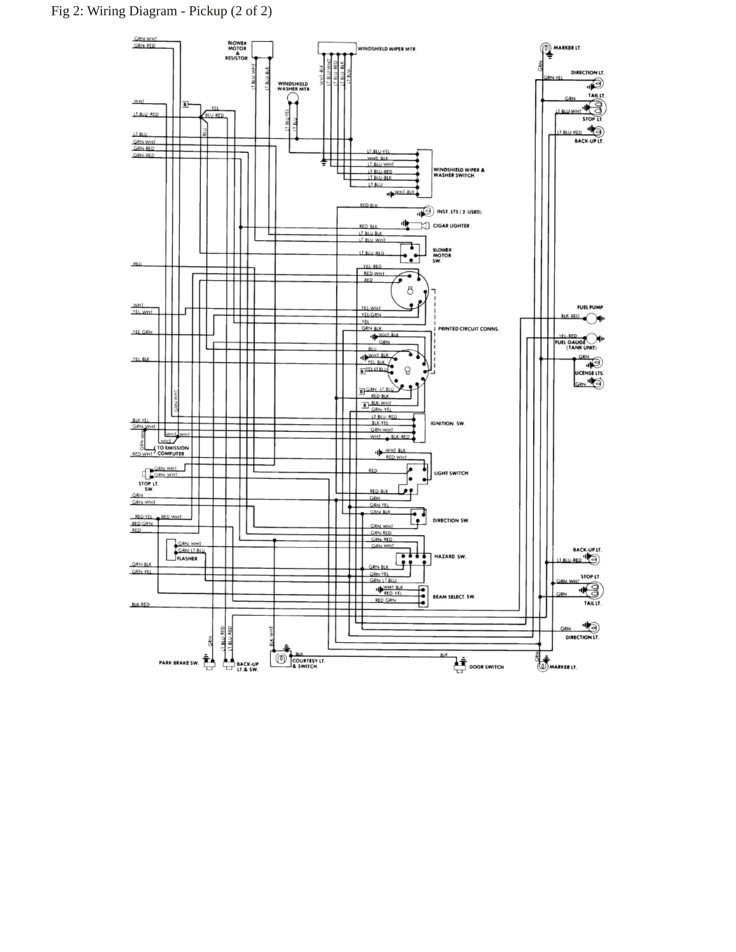 1977 Toyota Cab & Chassis Service and Repair Manual preview page 5