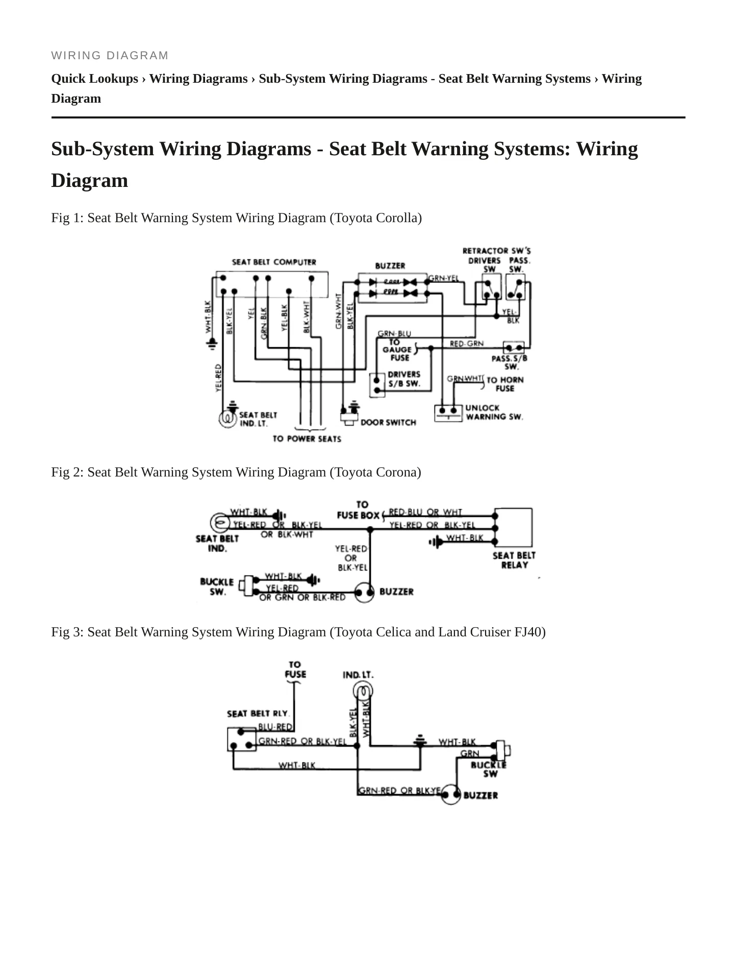 1977 Toyota Land Cruiser Service and Repair Manual preview page 4