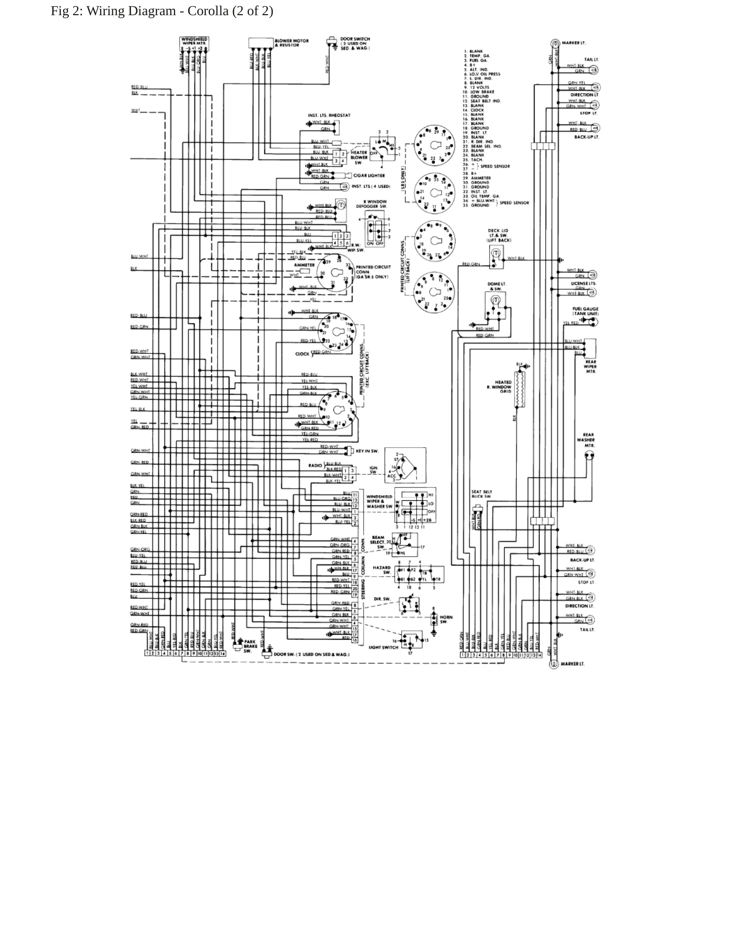 1978 Toyota Corolla Service and Repair Manual preview page 5