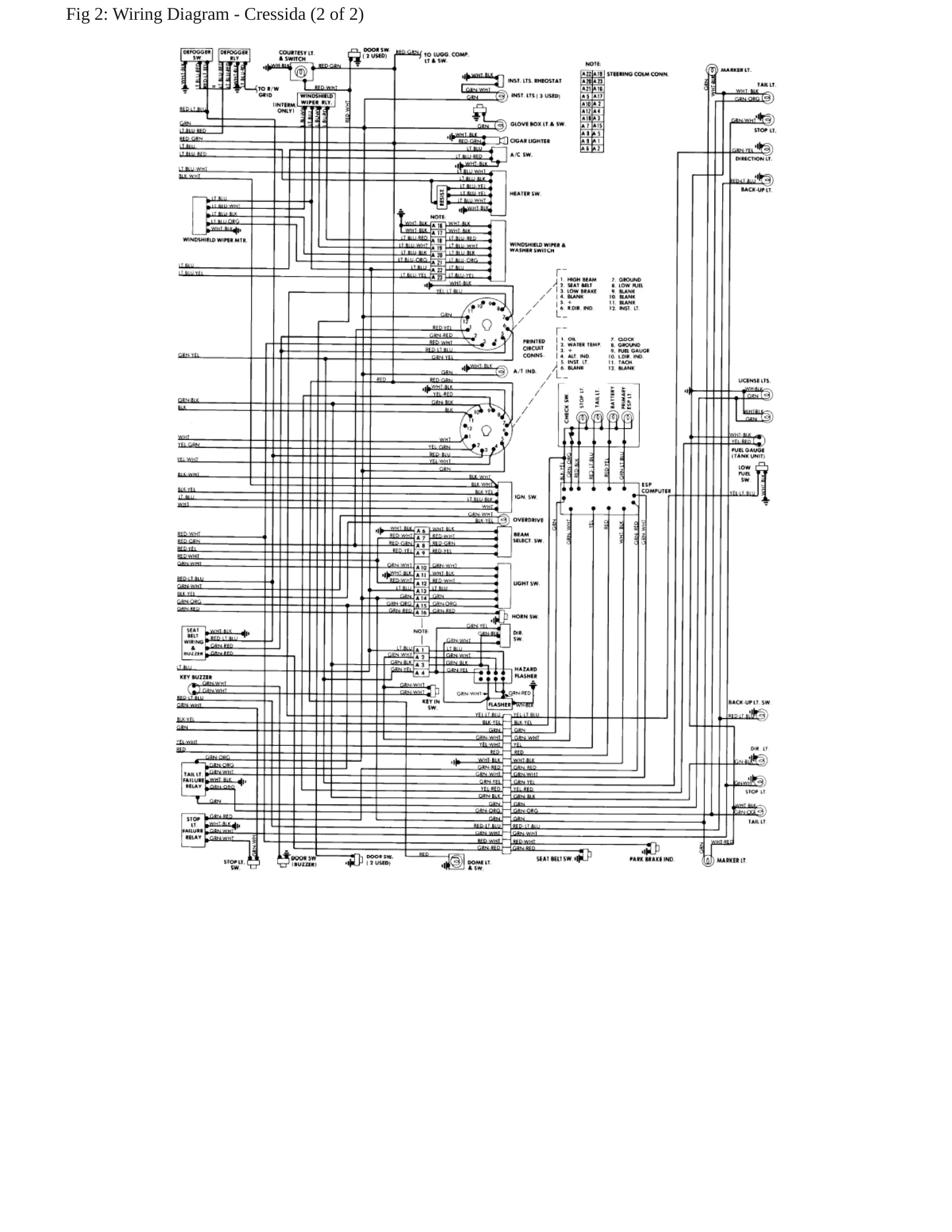1978 Toyota Cressida Service and Repair Manual preview page 5