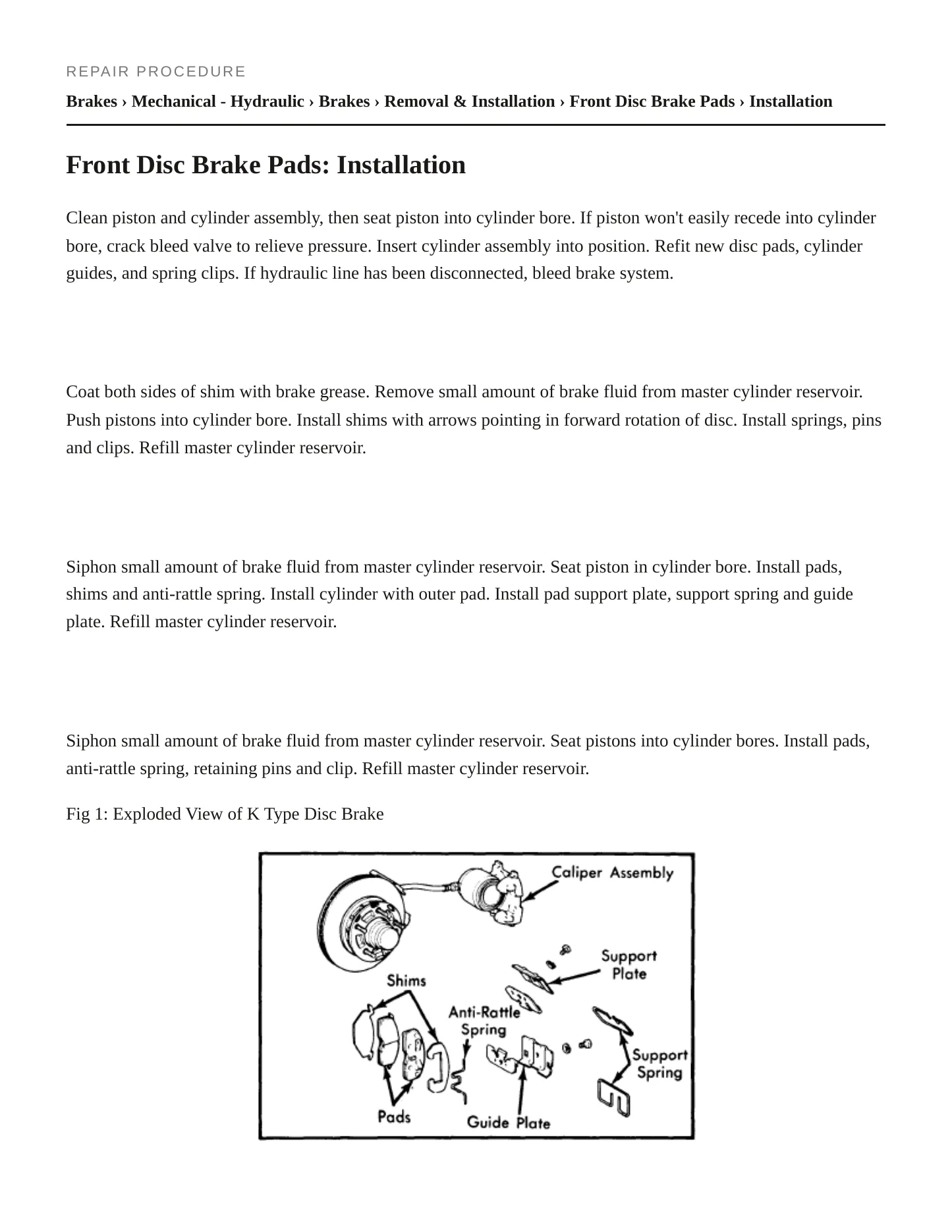 1979 Toyota Celica Service and Repair Manual preview page 4