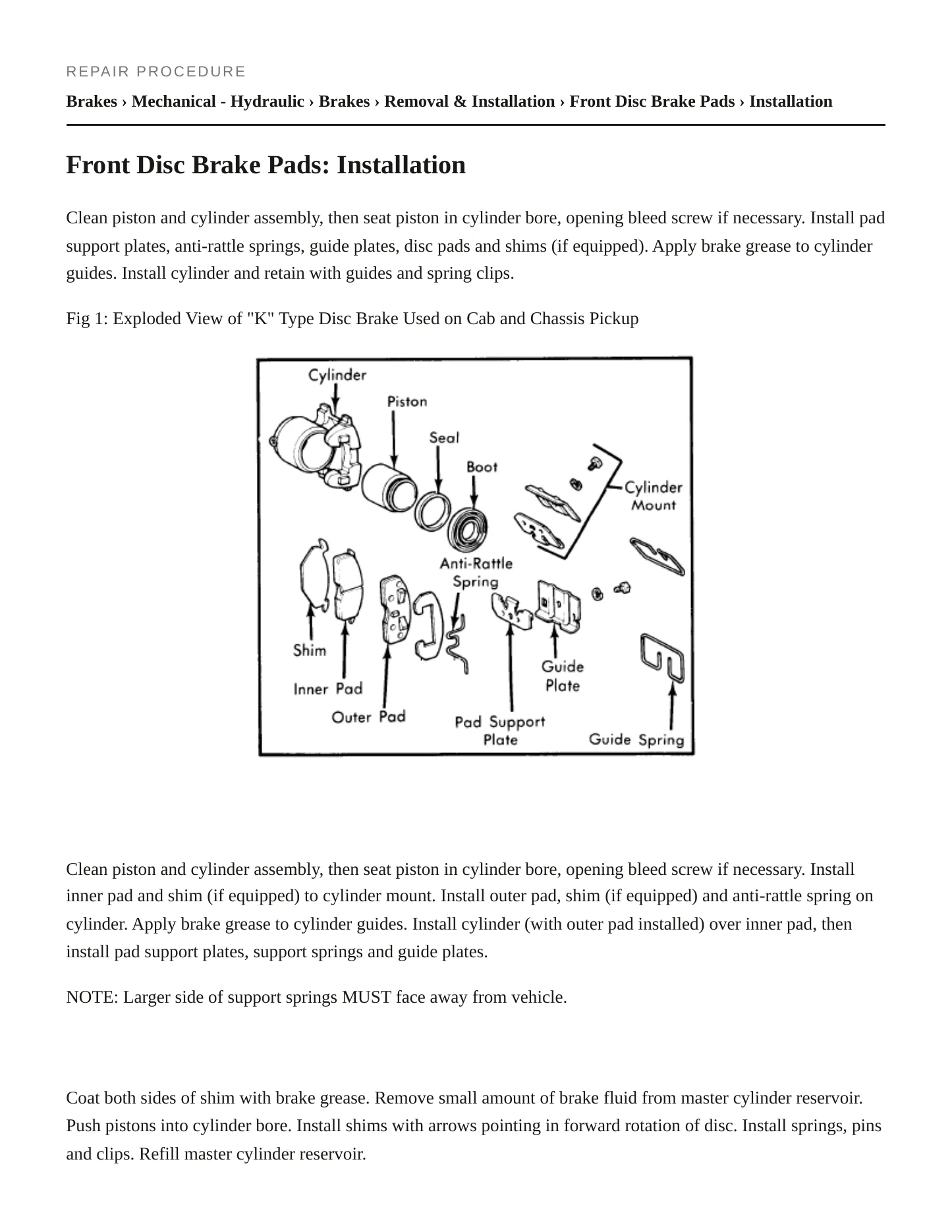 1980 Toyota Celica service manual page 4