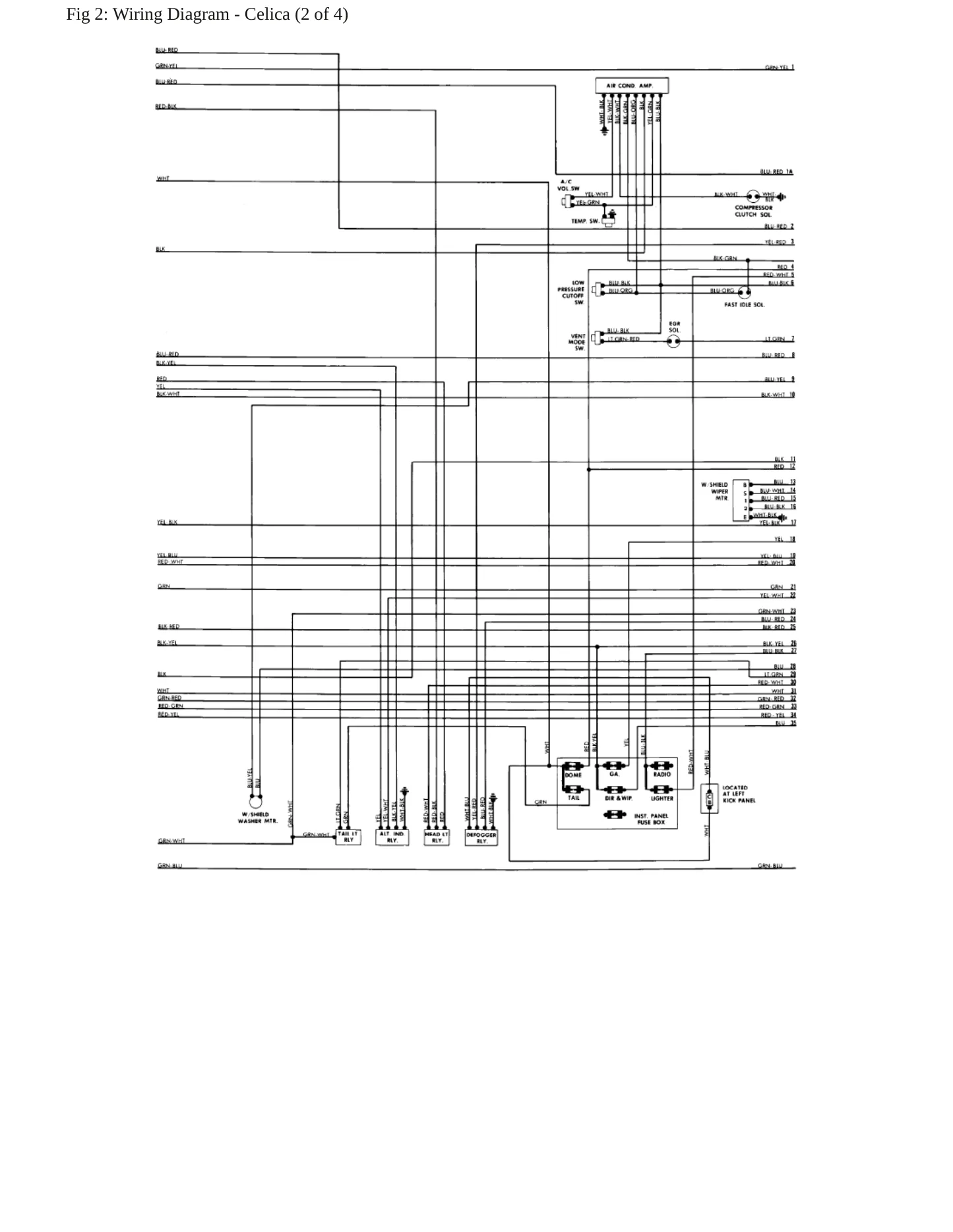 1980 Toyota Celica Service and Repair Manual preview page 7