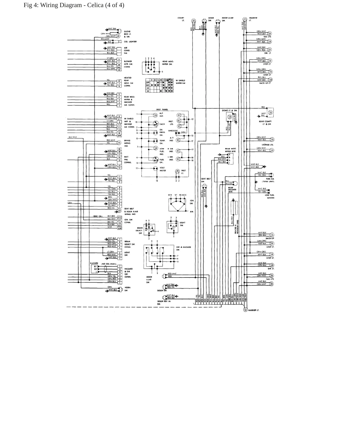 1980 Toyota Celica Service and Repair Manual preview page 9