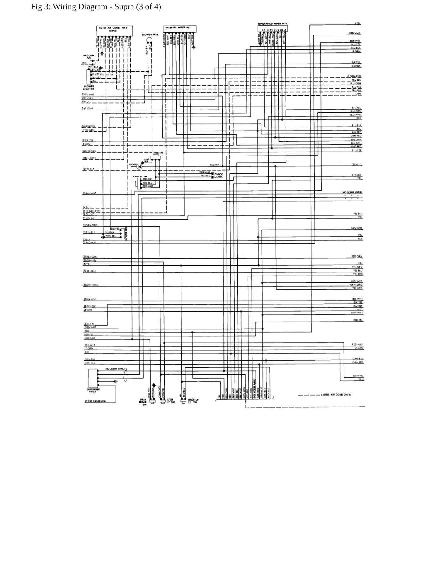 1980 Toyota Celica Supra Service and Repair Manual preview page 8