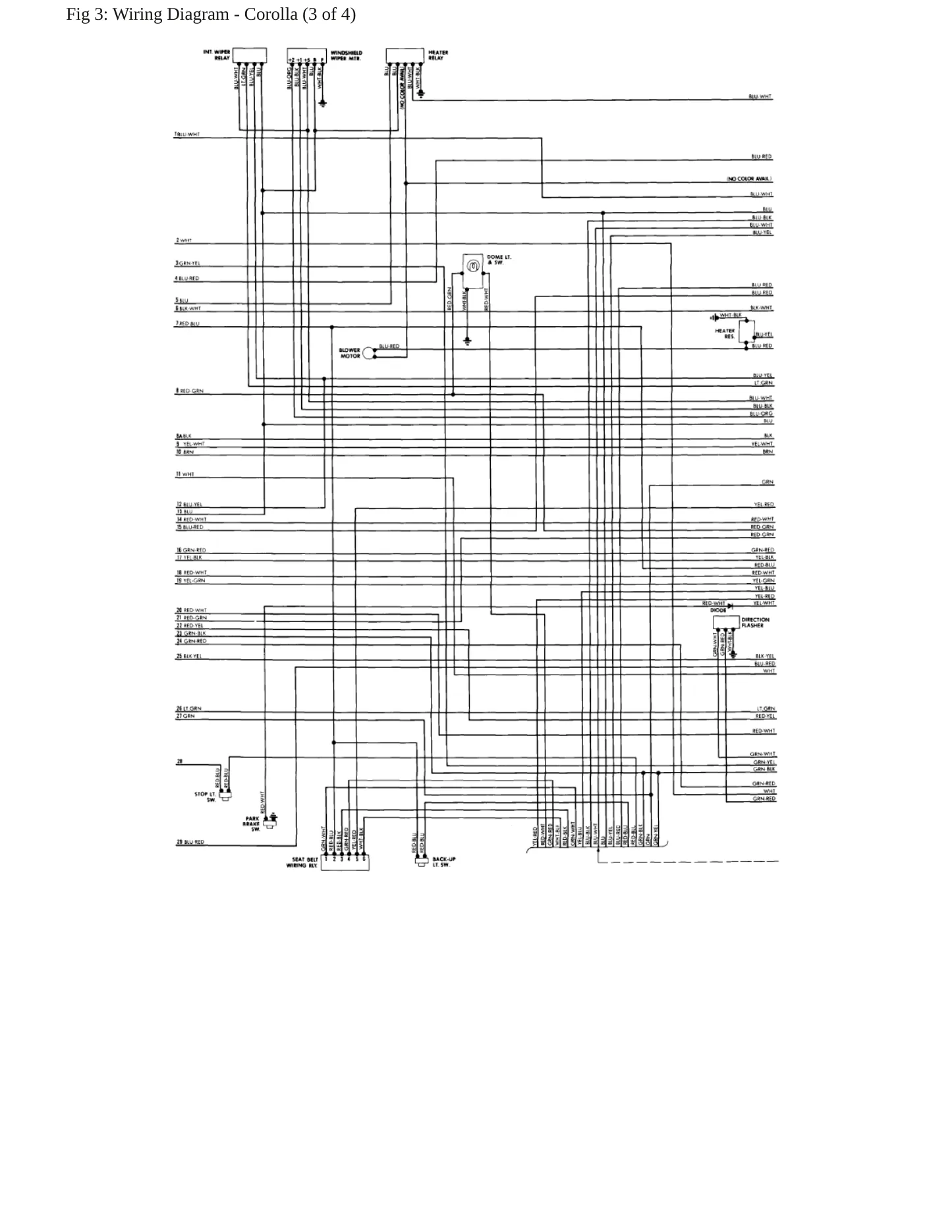 1980 Toyota Corolla Service and Repair Manual preview page 8