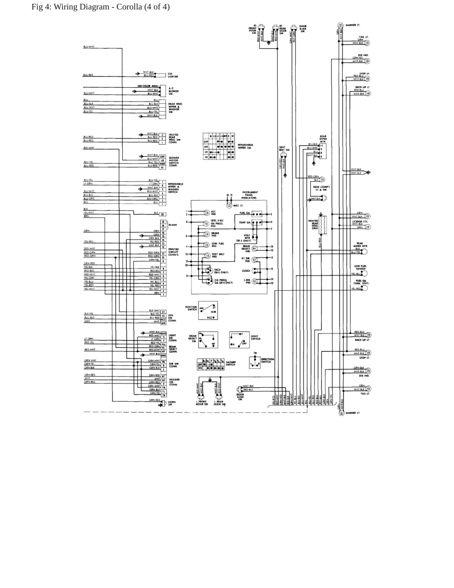 1980 Toyota Corolla Service and Repair Manual preview page 9