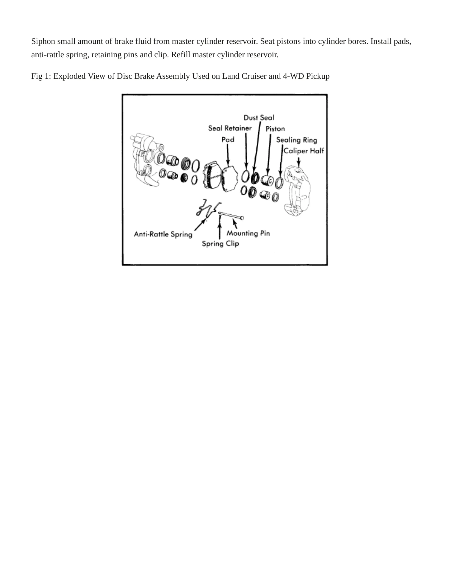 1980 Toyota Corona service manual page 5