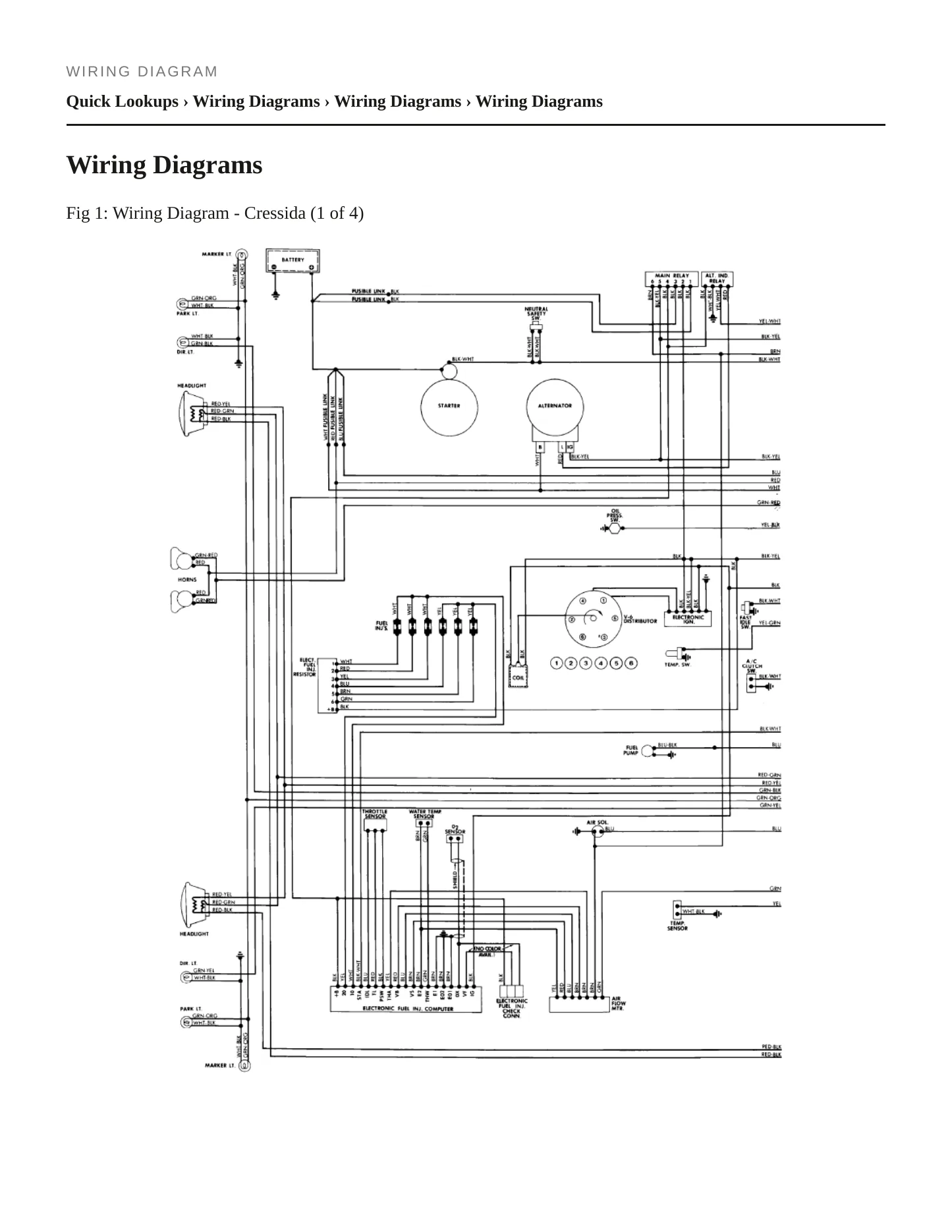 1980 Toyota Cressida Service and Repair Manual preview page 6