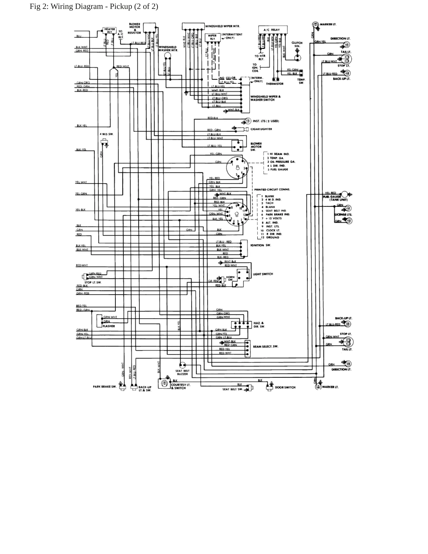 1980 Toyota Pickup Service and Repair Manual preview page 7