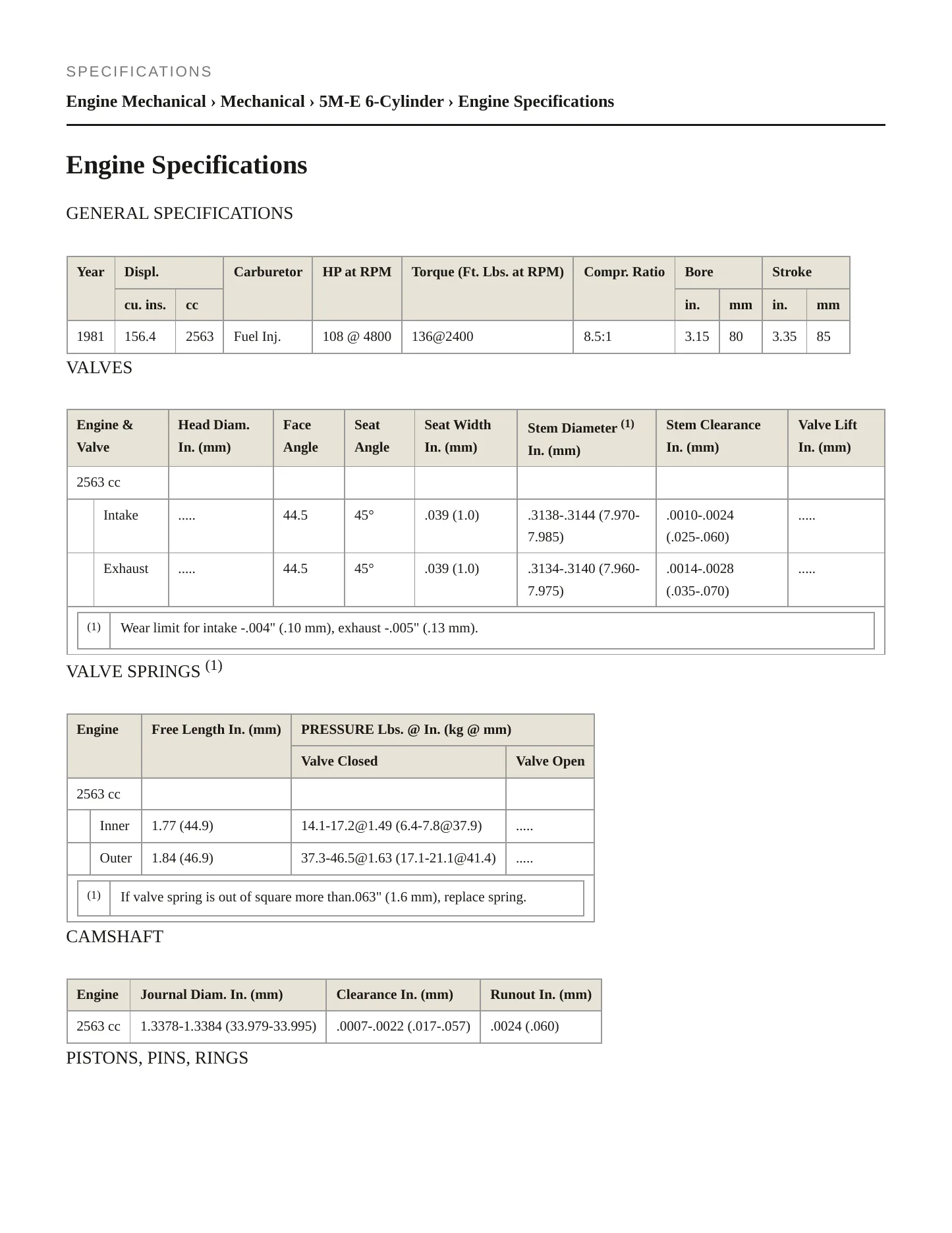 1981 Toyota Celica Supra Service and Repair Manual preview page 2