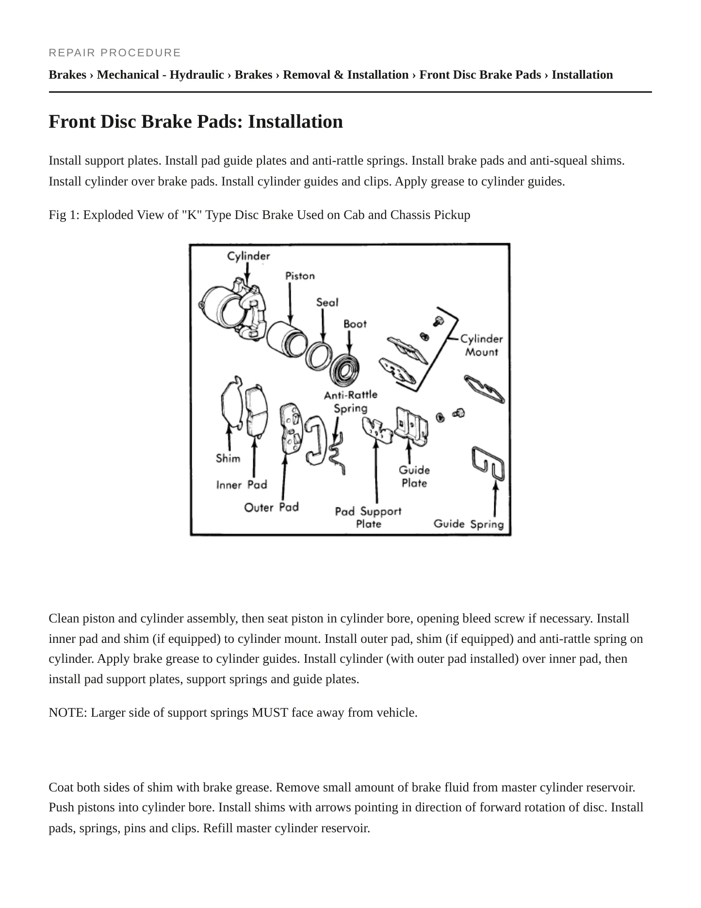 1981 Toyota Corona Service and Repair Manual preview page 4