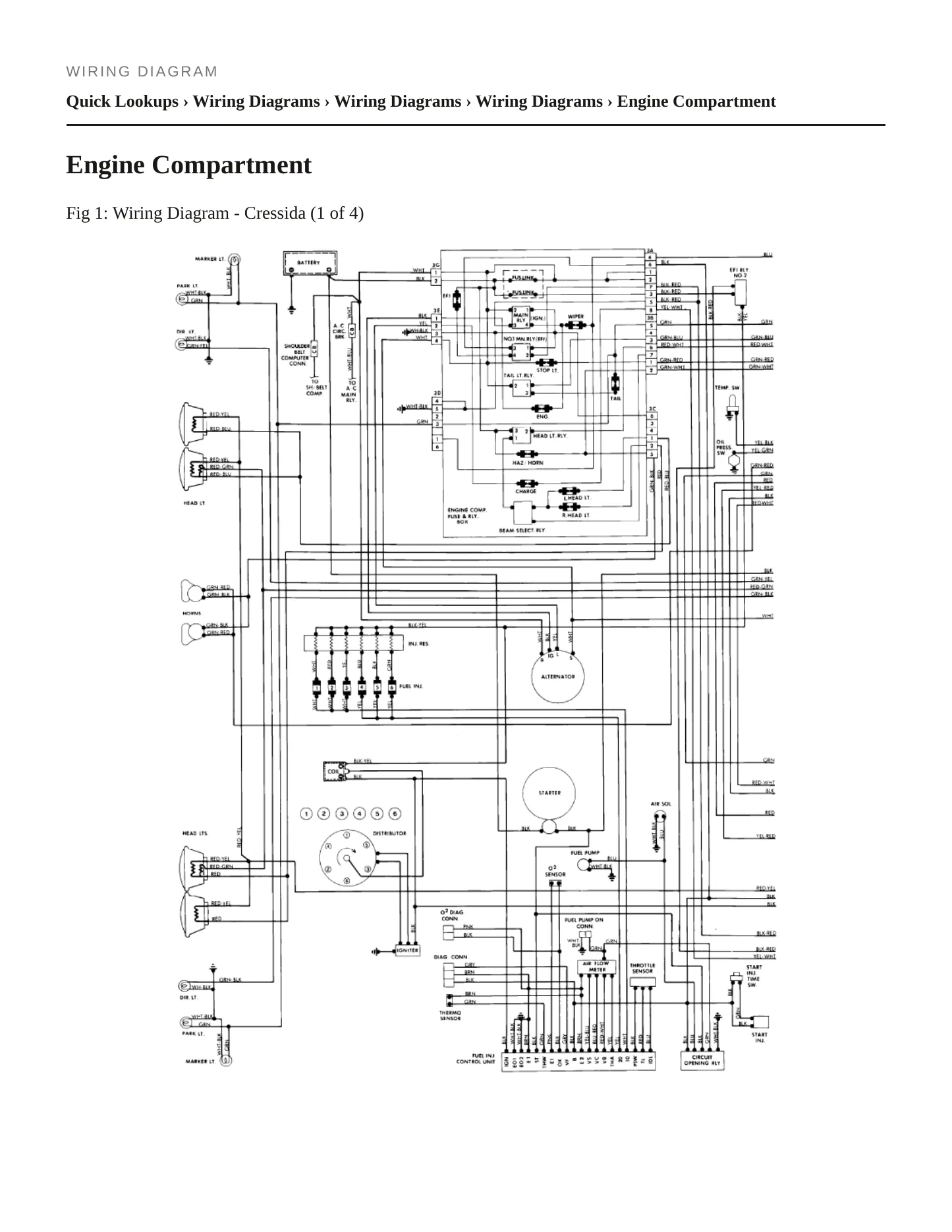 1981 Toyota Cressida Service and Repair Manual preview page 7