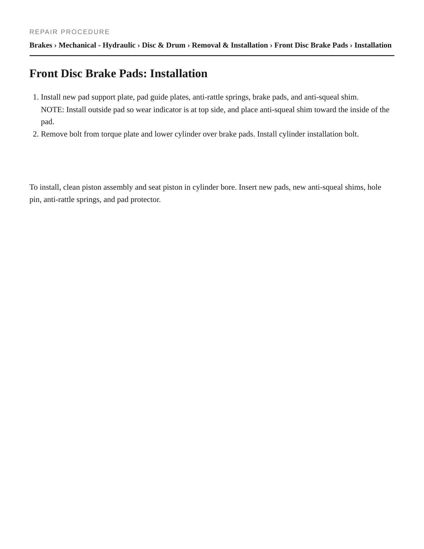 1983 Toyota Celica Supra Service and Repair Manual preview page 3