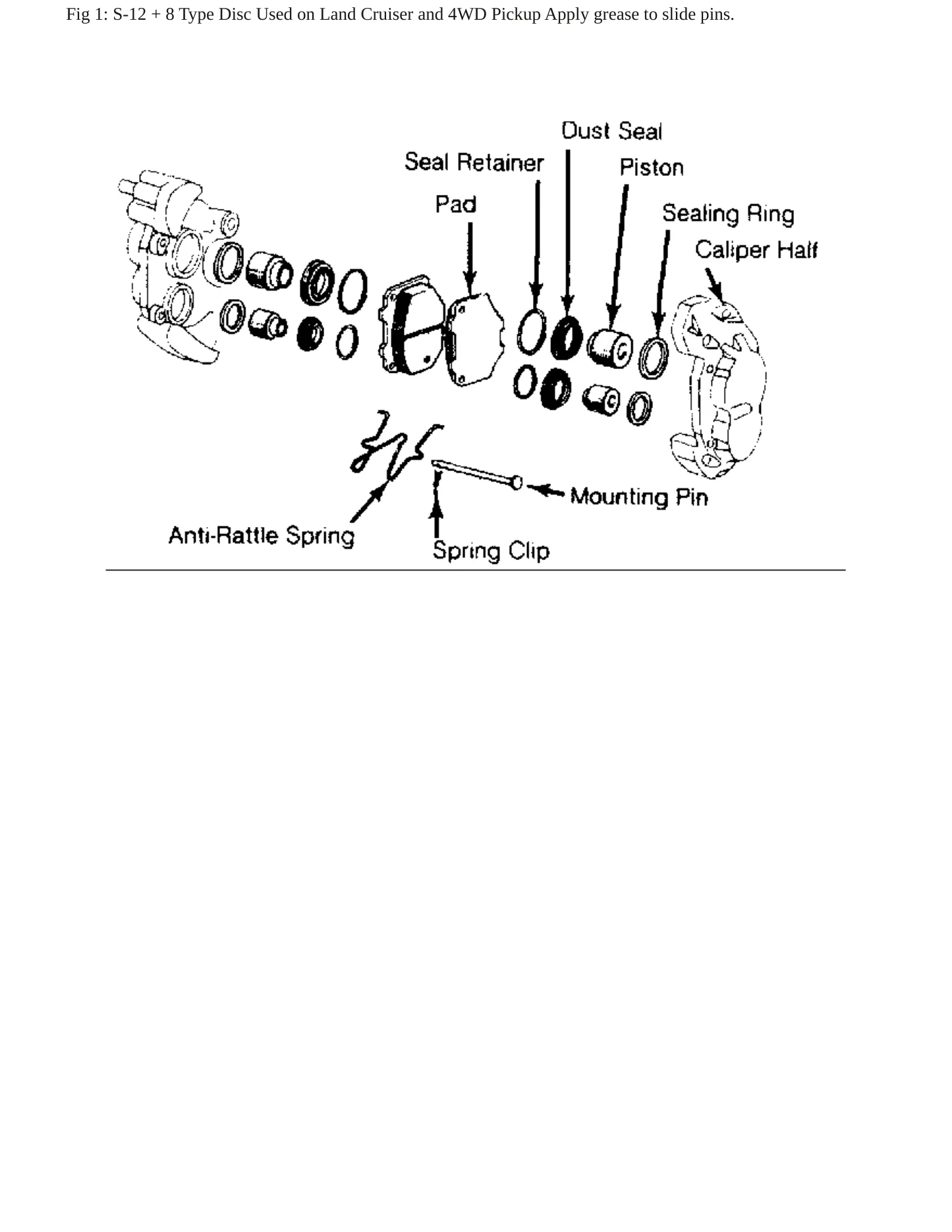 1983 Toyota Pickup Service and Repair Manual preview page 4