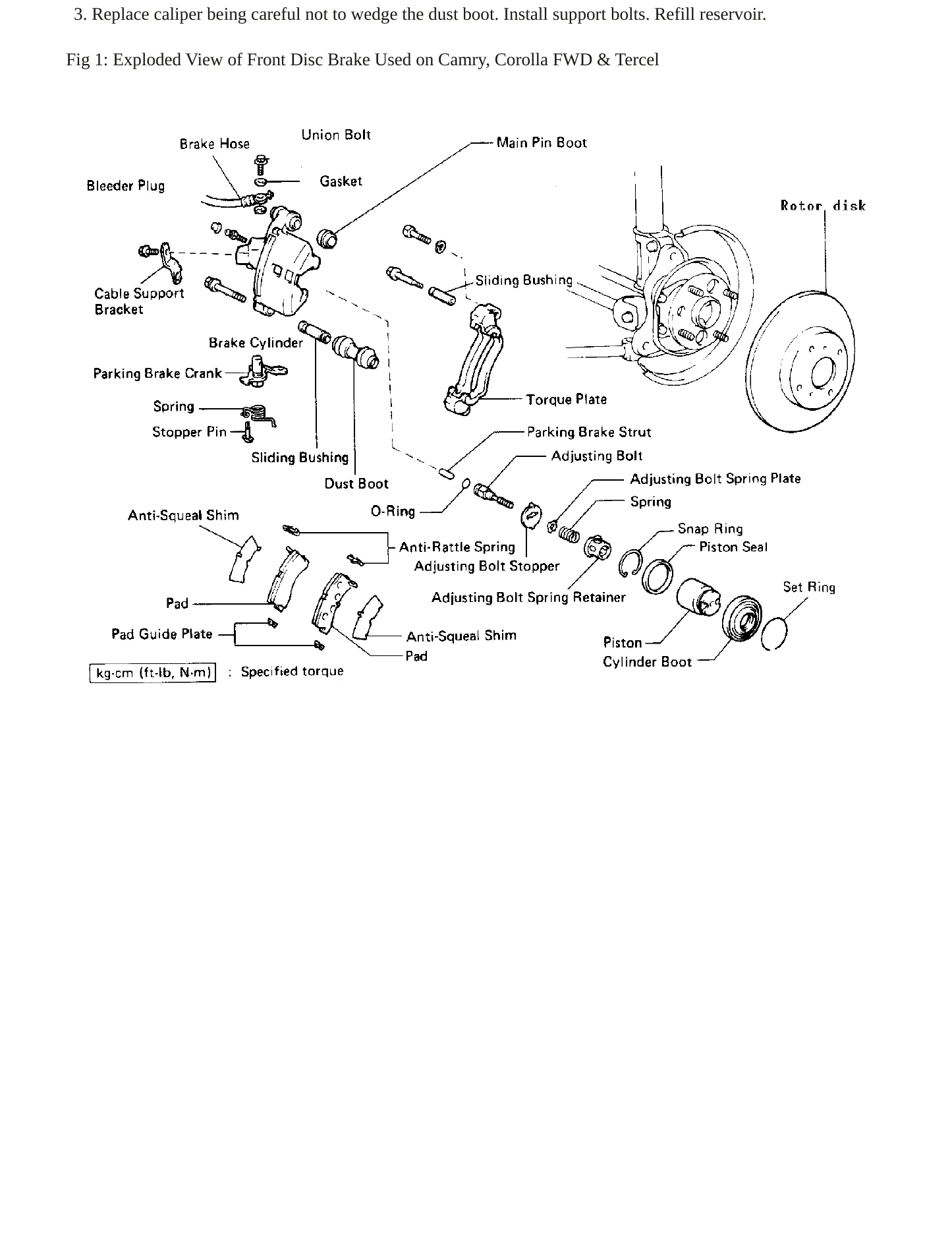 1984 Toyota Celica Supra Service and Repair Manual preview page 5