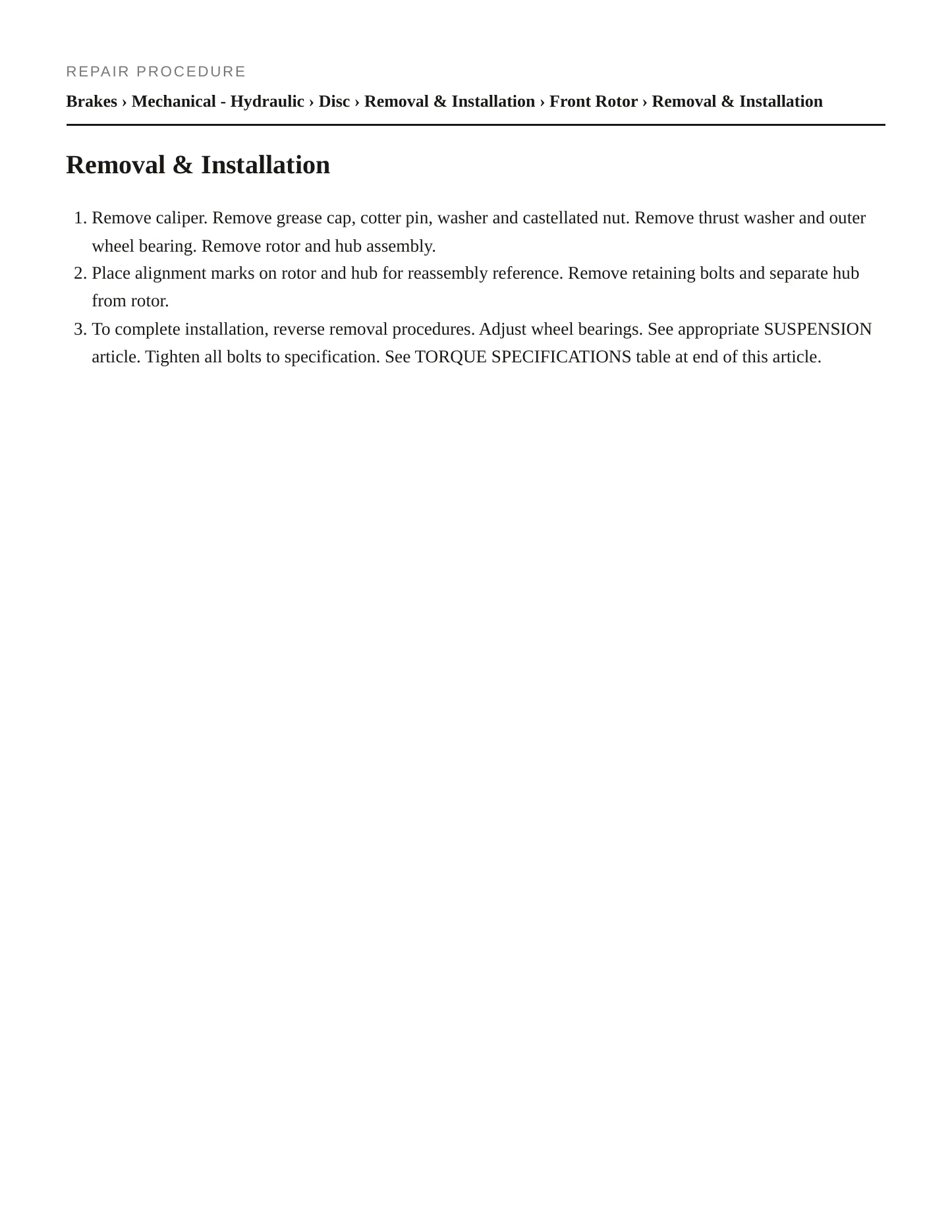1990 Toyota Cressida Service and Repair Manual preview page 3