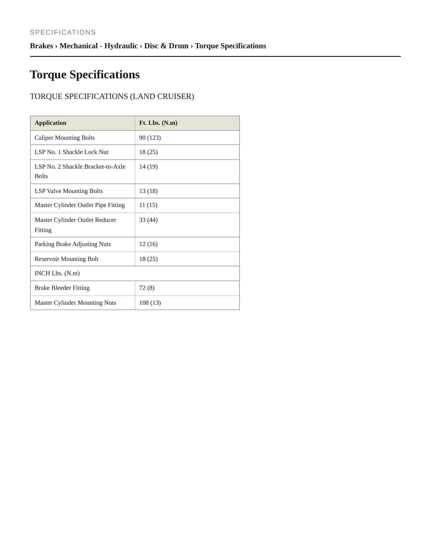 1990 Toyota Land Cruiser Service and Repair Manual preview page 2