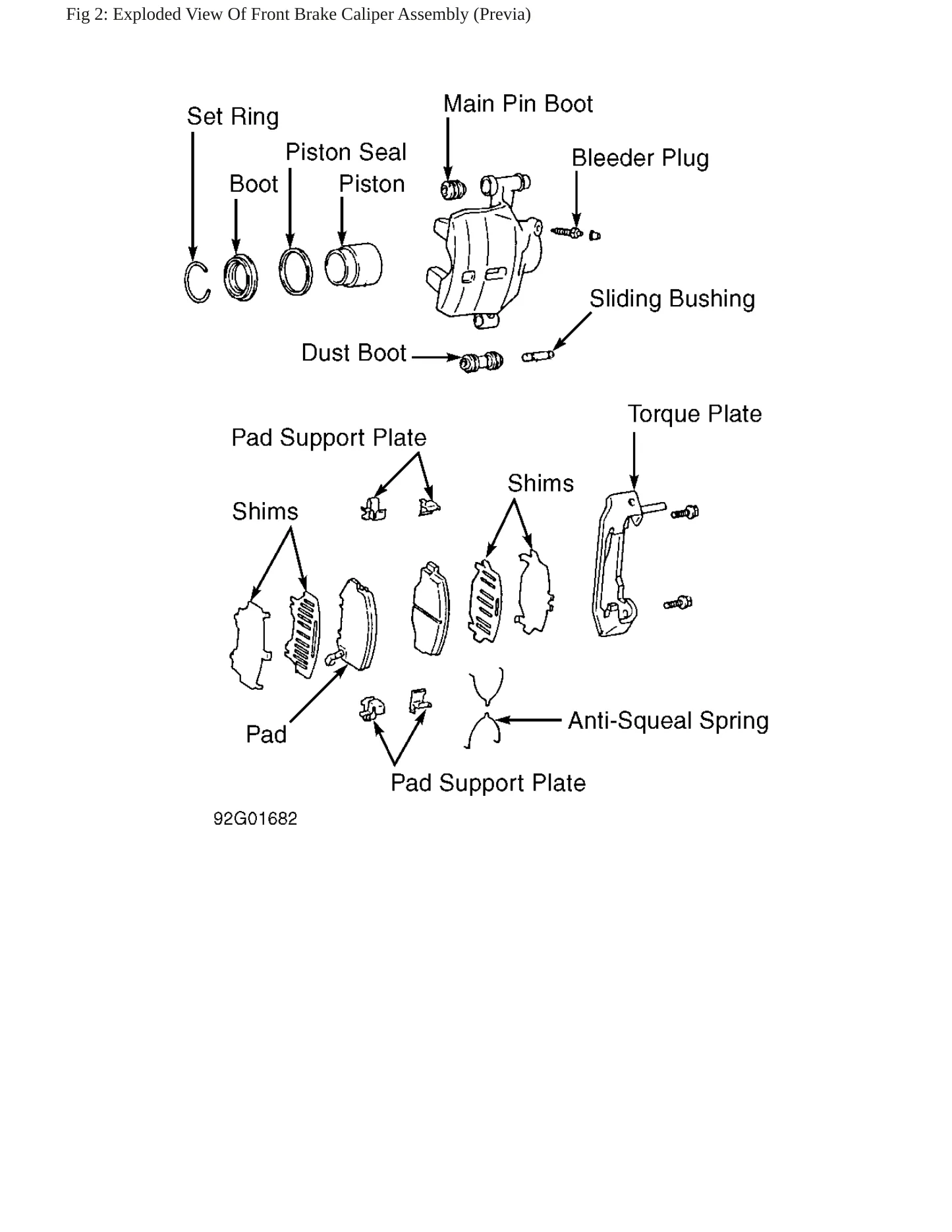 1992 Toyota Pickup service manual page 4