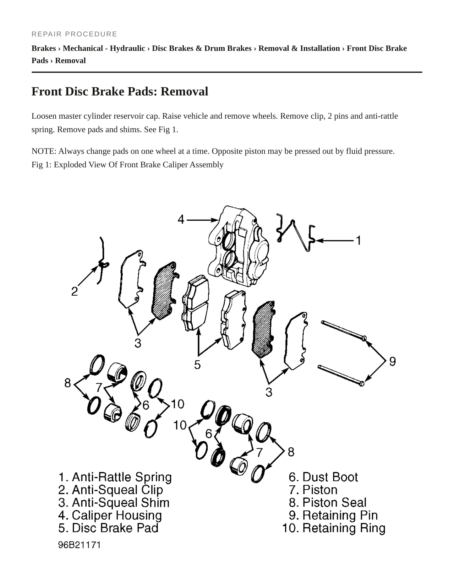 1995 Toyota 4Runner Service and Repair Manual preview page 5