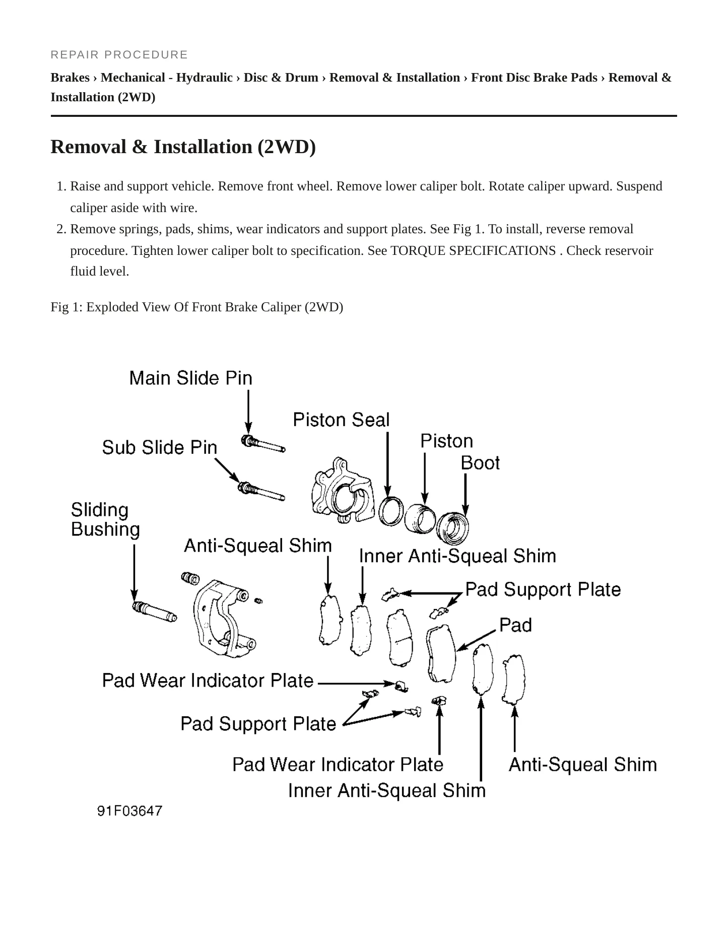 1995 Toyota Pickup Service and Repair Manual preview page 5