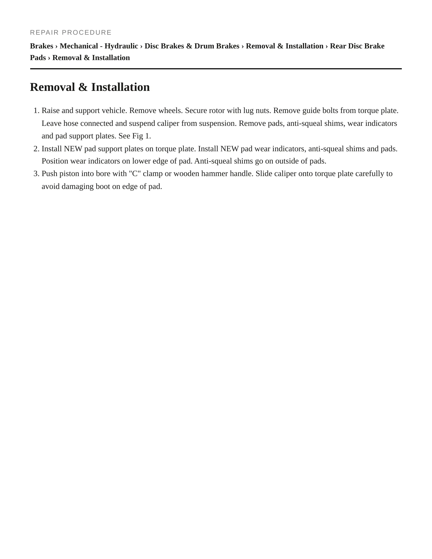 1996 Toyota Previa Service and Repair Manual preview page 4