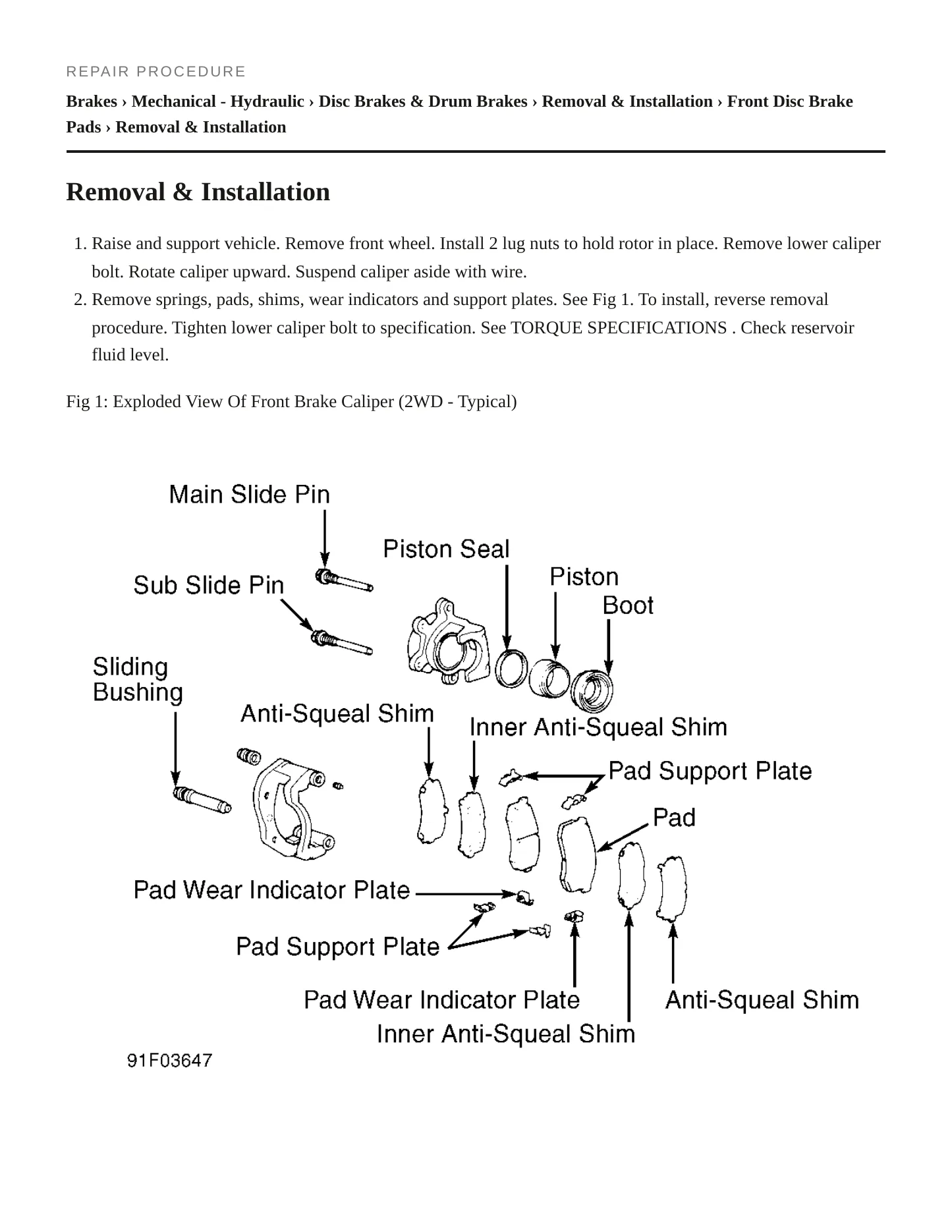 1996 Toyota RAV4 Service and Repair Manual preview page 4