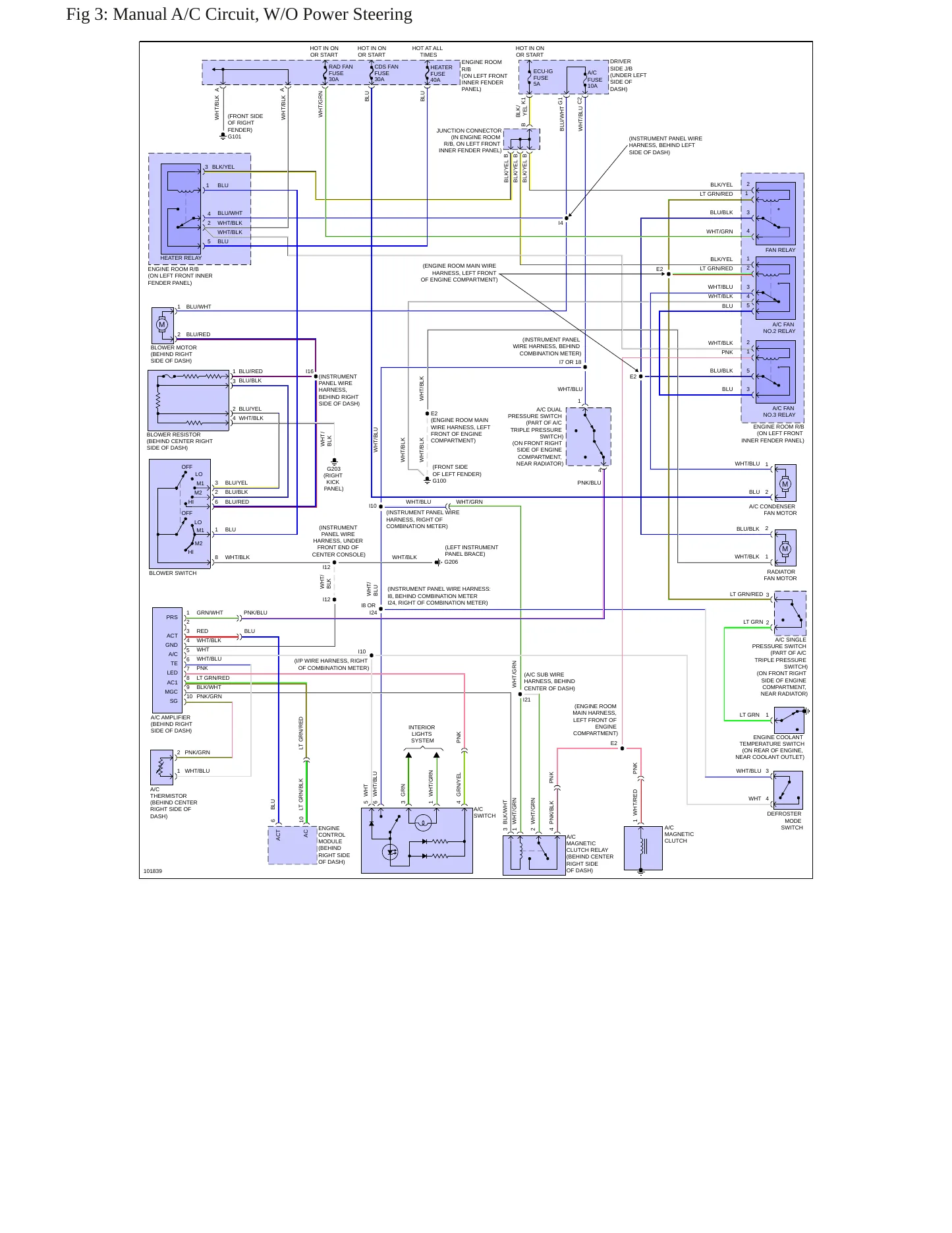 1998 Toyota Tercel Service and Repair Manual preview page 9