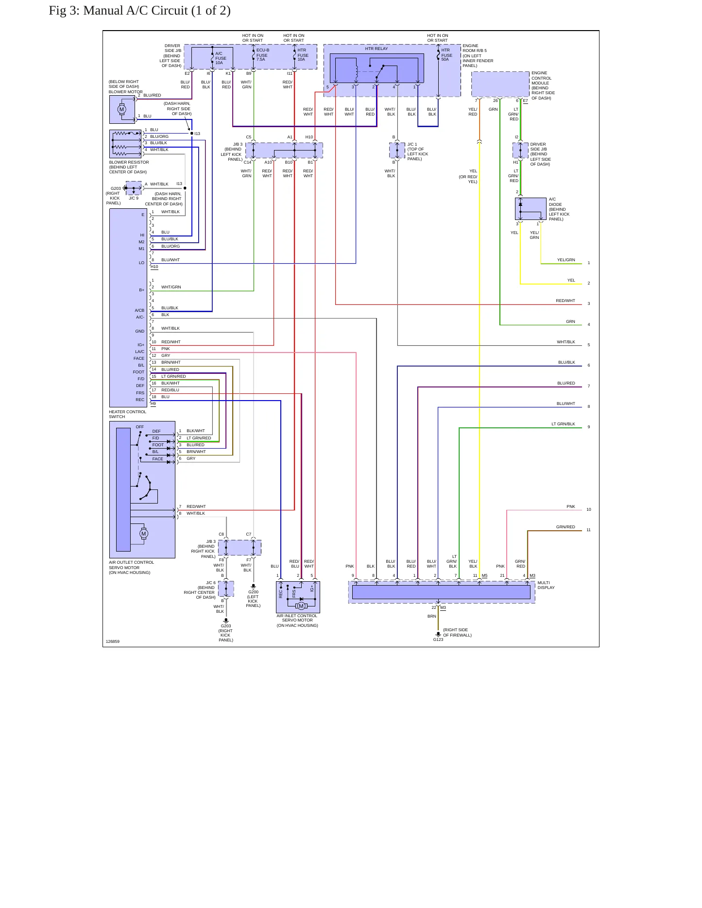 2000 Toyota Avalon Service and Repair Manual preview page 8