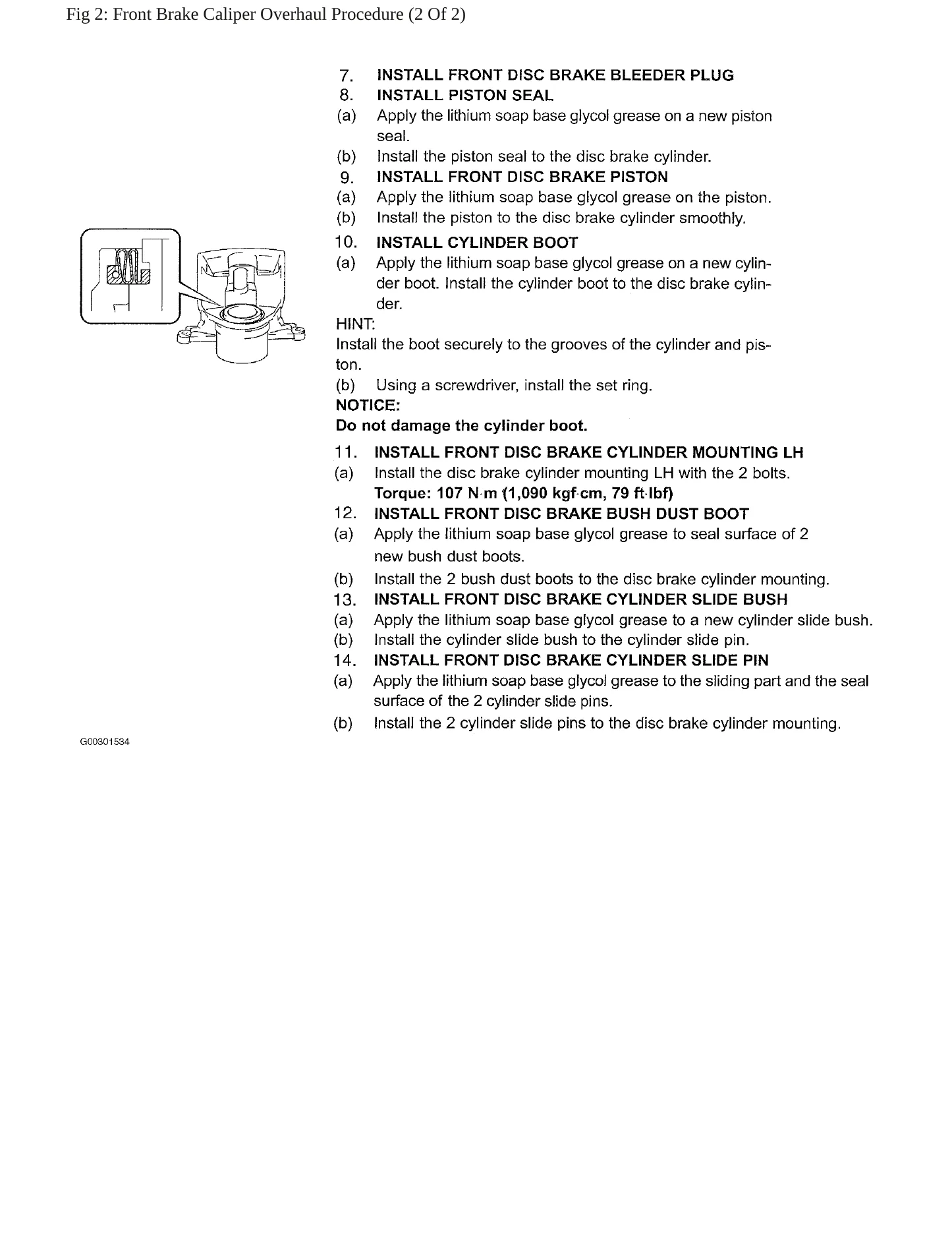 2002 Toyota Highlander Service and Repair Manual preview page 6