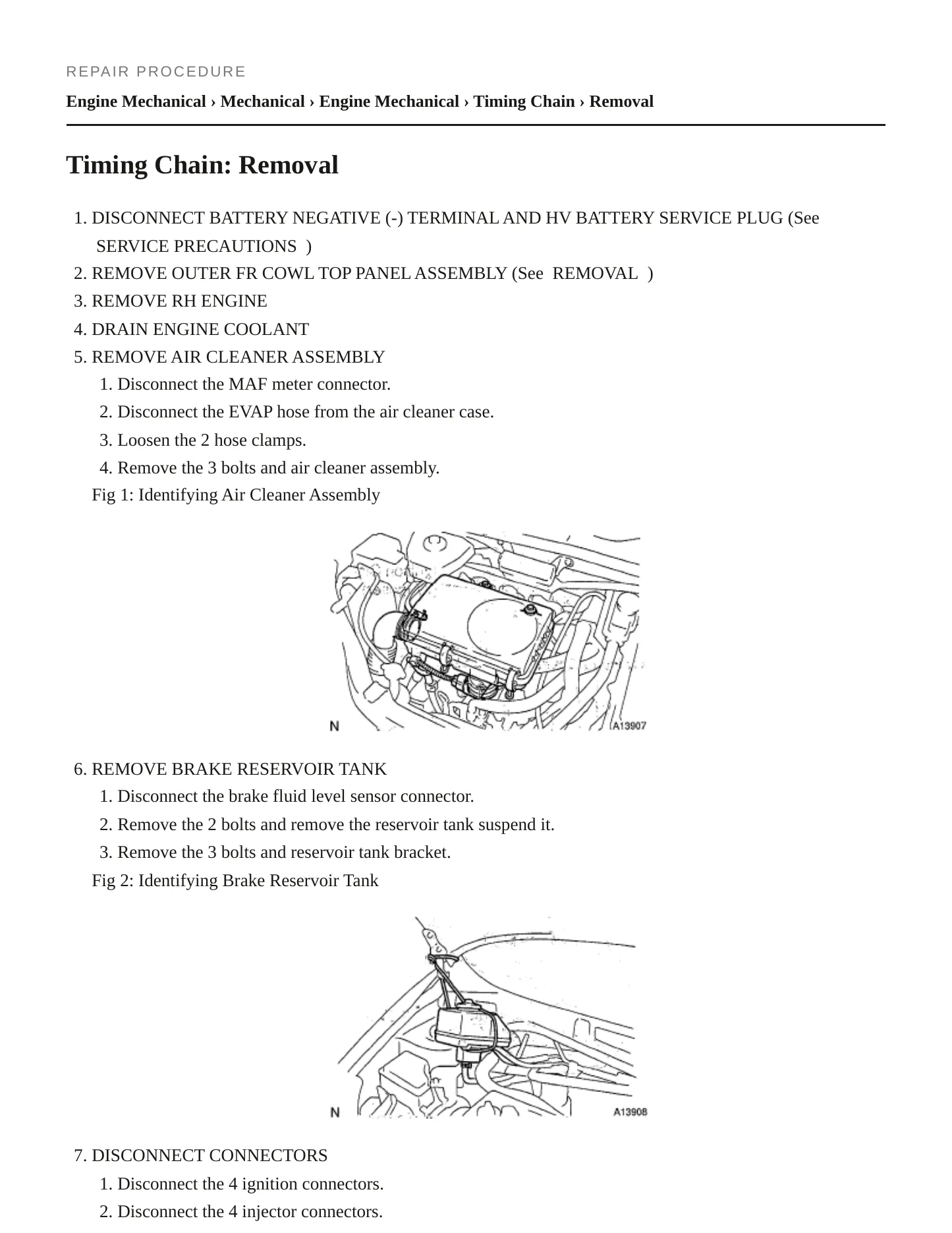 2002 Toyota Prius Service and Repair Manual preview page 4