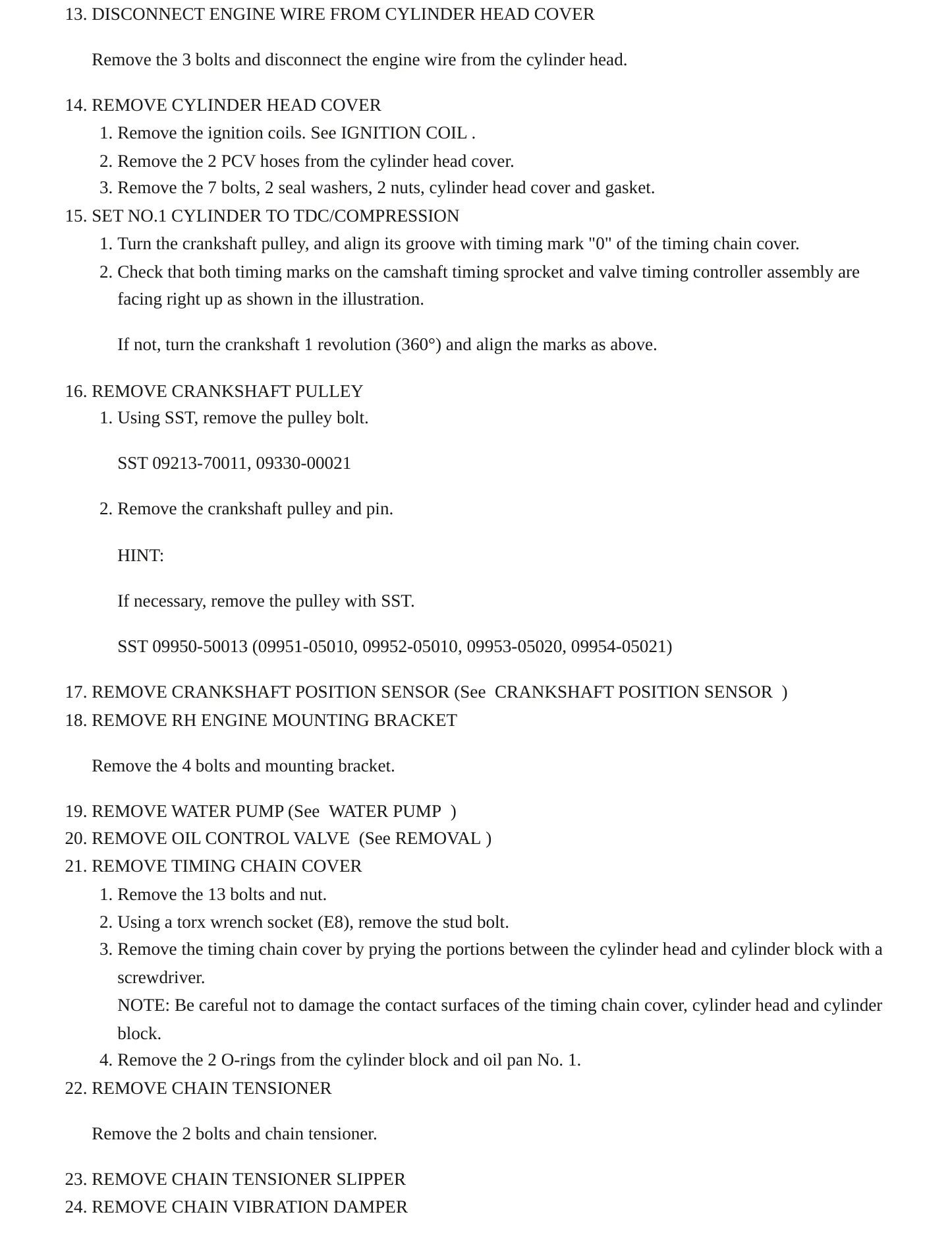 2002 Toyota Prius Service and Repair Manual preview page 6