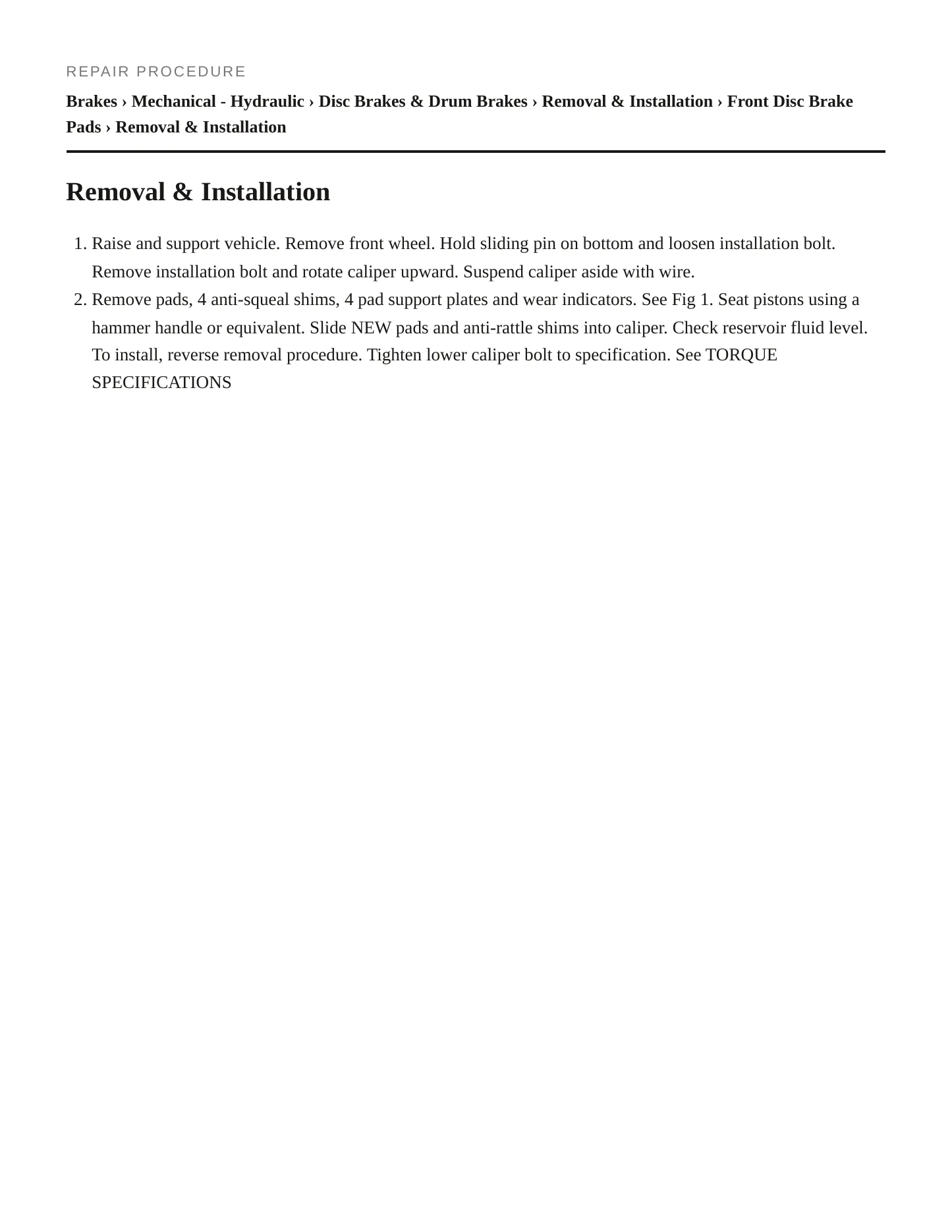 2002 Toyota Sienna Service and Repair Manual preview page 5