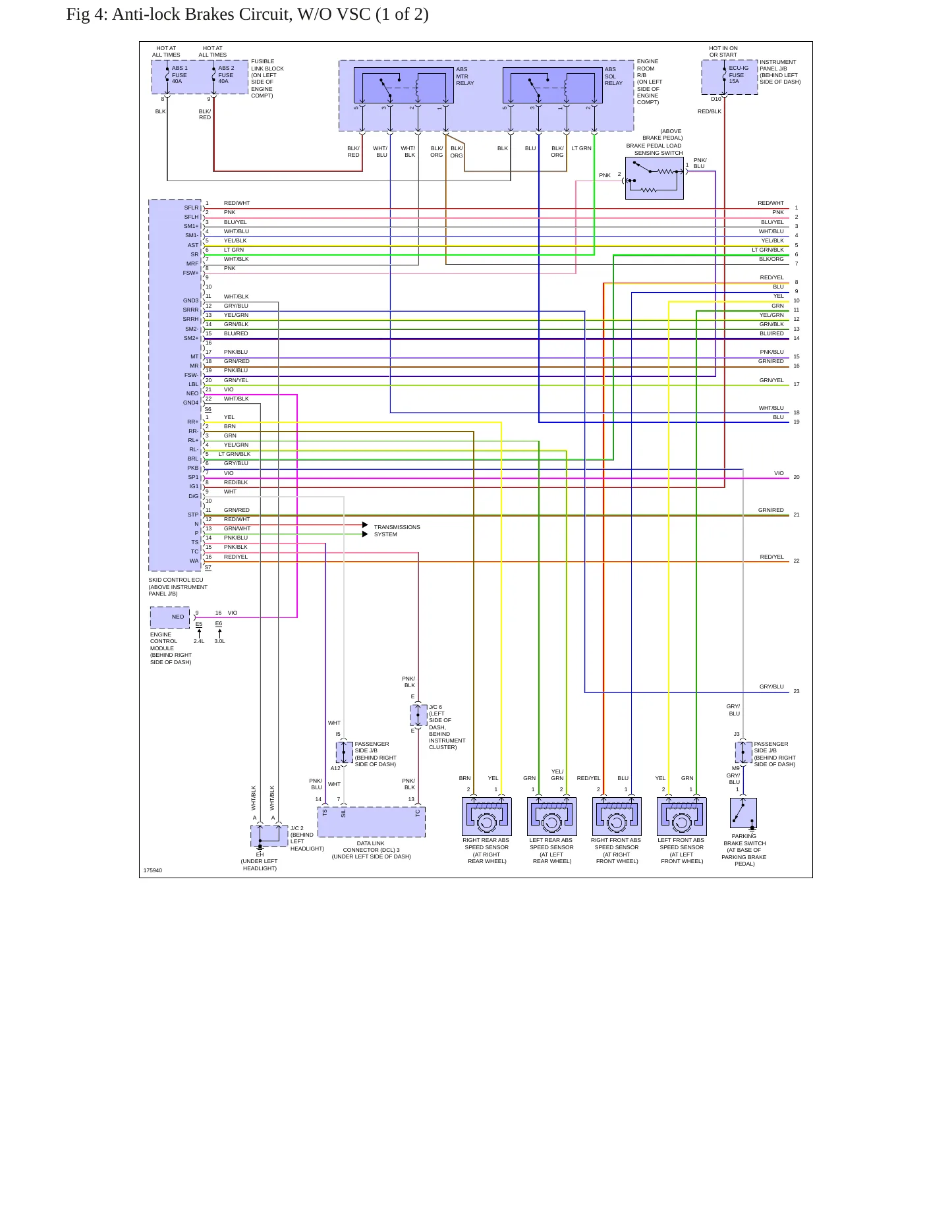 2003 Toyota Highlander Service and Repair Manual preview page 8