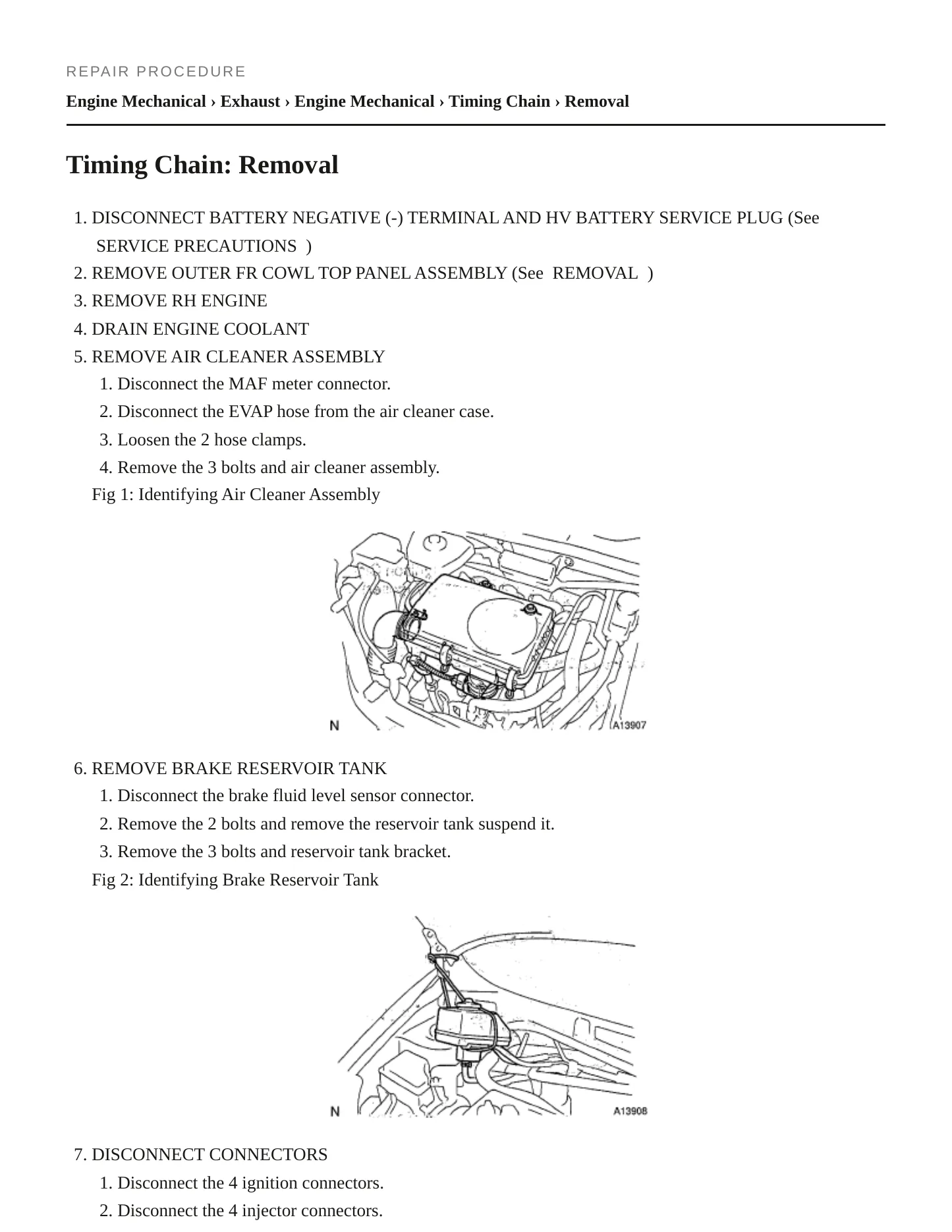 2003 Toyota Prius Service and Repair Manual preview page 3