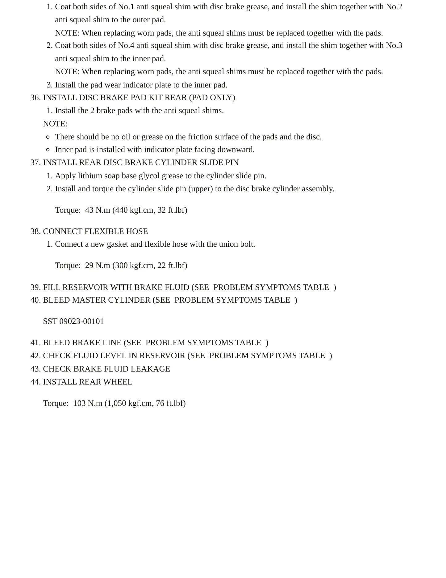 2004 Toyota Camry Solara Service and Repair Manual preview page 10