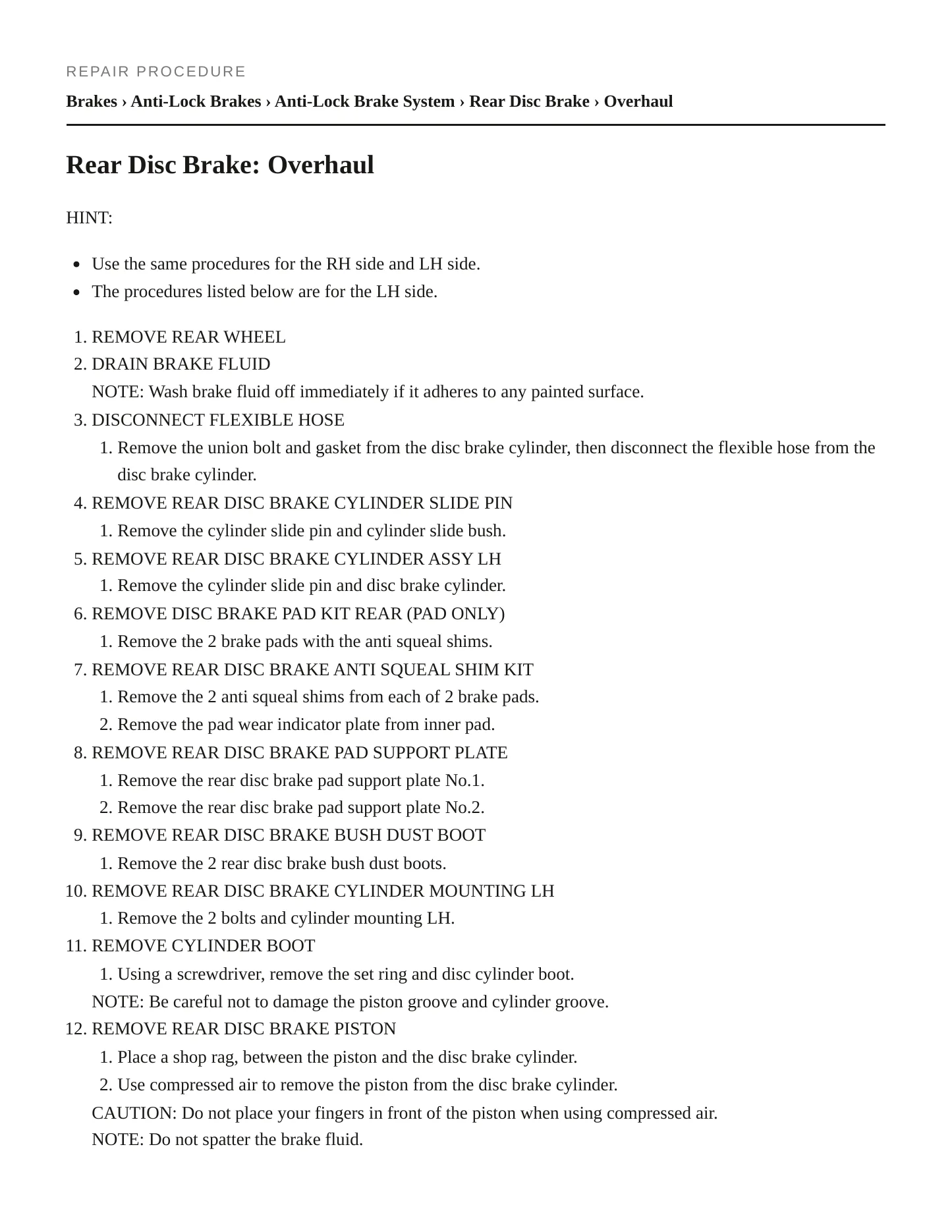 2004 Toyota Camry Solara Service and Repair Manual preview page 3