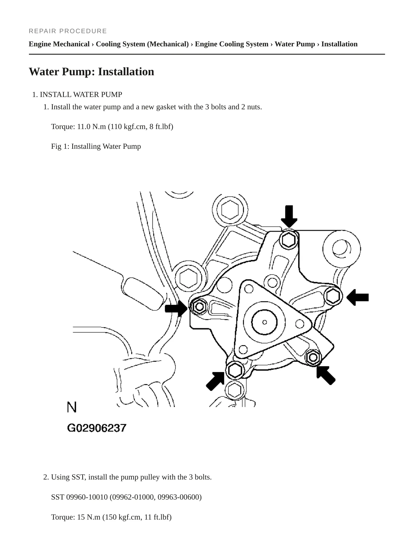2004 Toyota ECHO Service and Repair Manual preview page 3