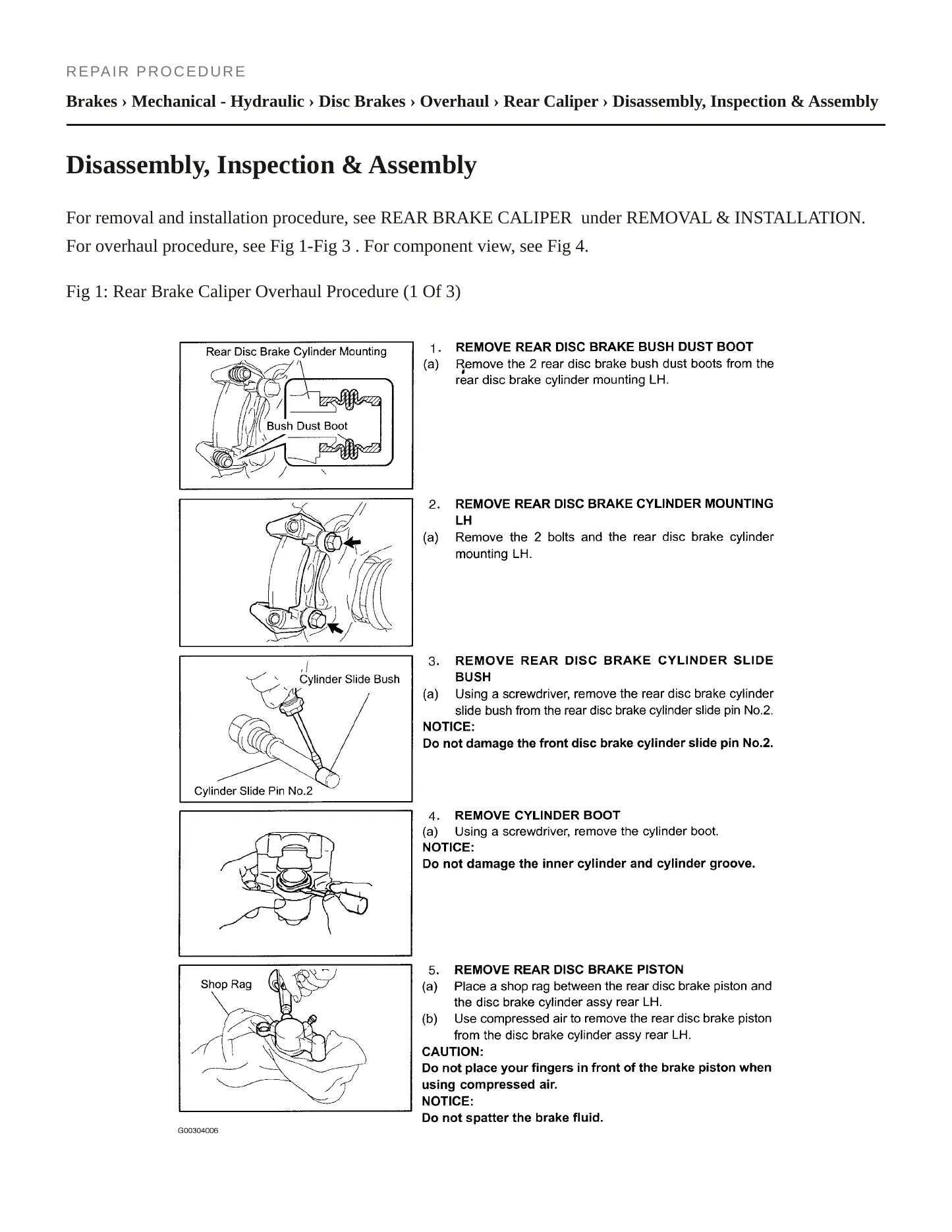2004 Toyota Highlander Service and Repair Manual preview page 3