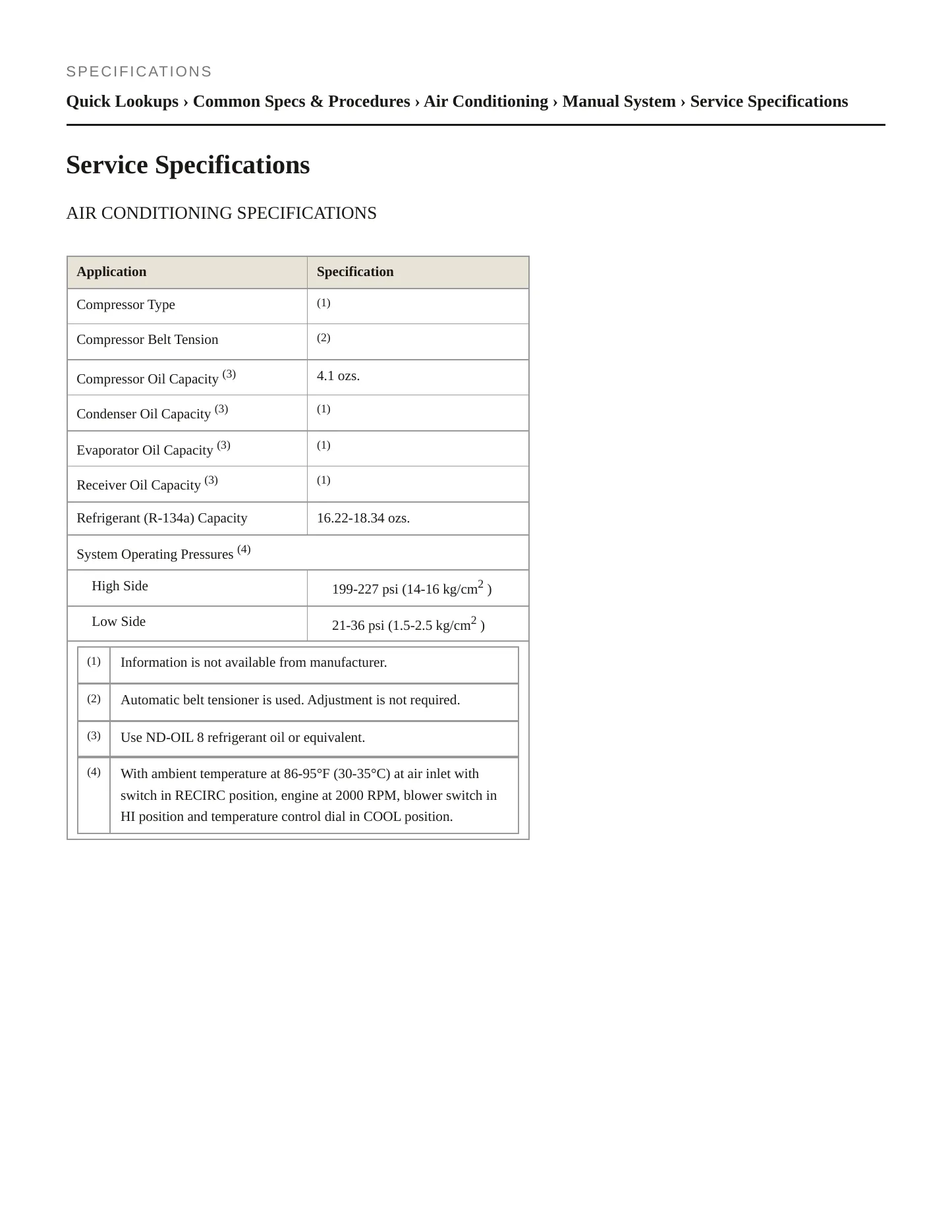 2004 Toyota Matrix Service and Repair Manual preview page 2