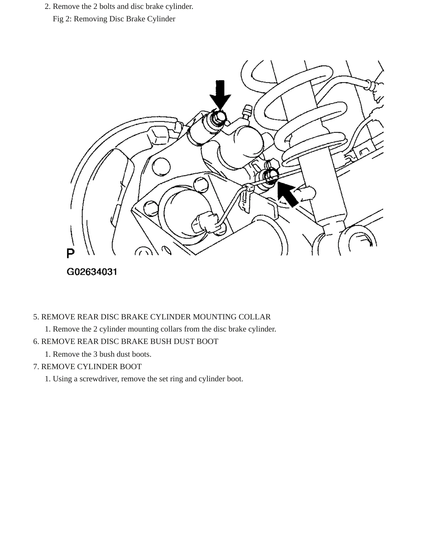 2004 Toyota Matrix Service and Repair Manual preview page 4