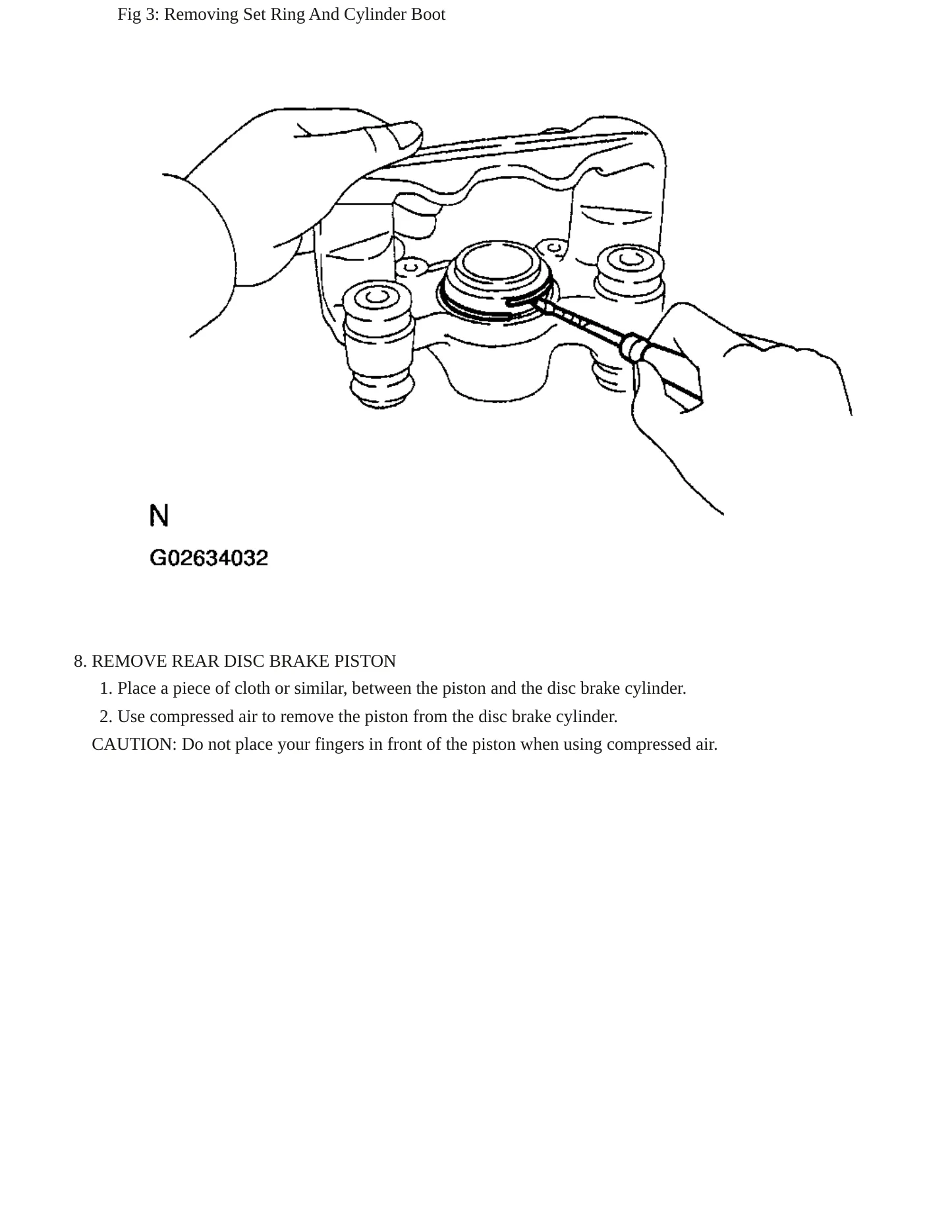 2004 Toyota Matrix Service and Repair Manual preview page 5