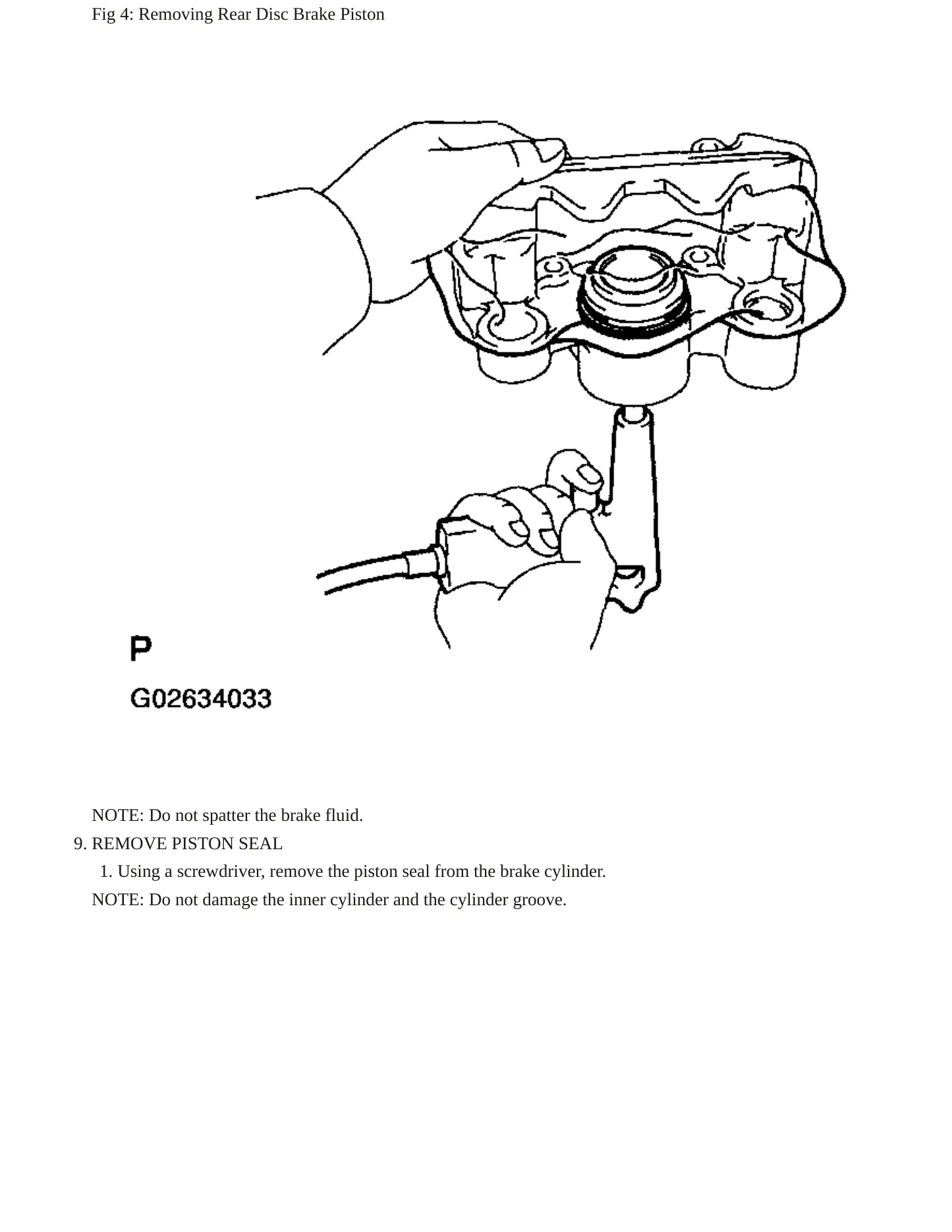 2004 Toyota Matrix Service and Repair Manual preview page 6