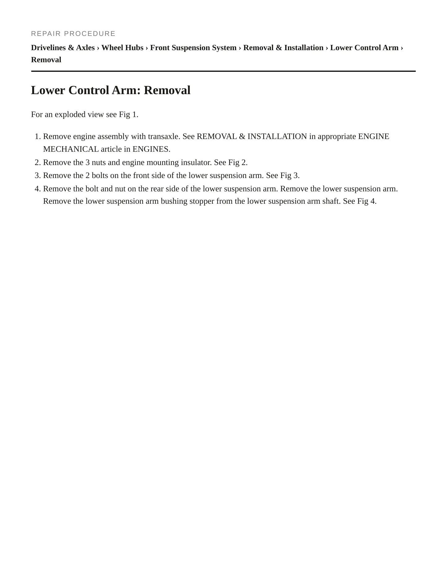 2004 Toyota Sienna Service and Repair Manual preview page 3