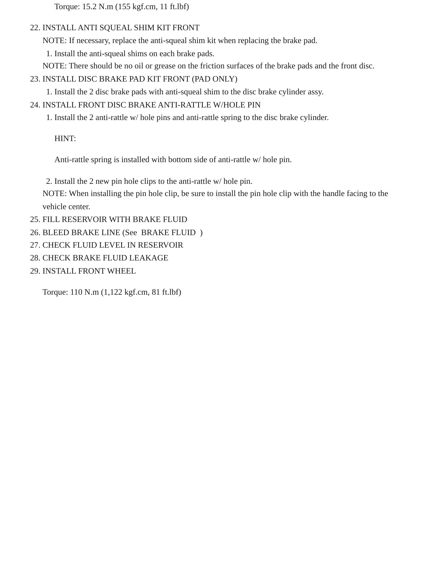 2005 Toyota 4Runner Service and Repair Manual preview page 11