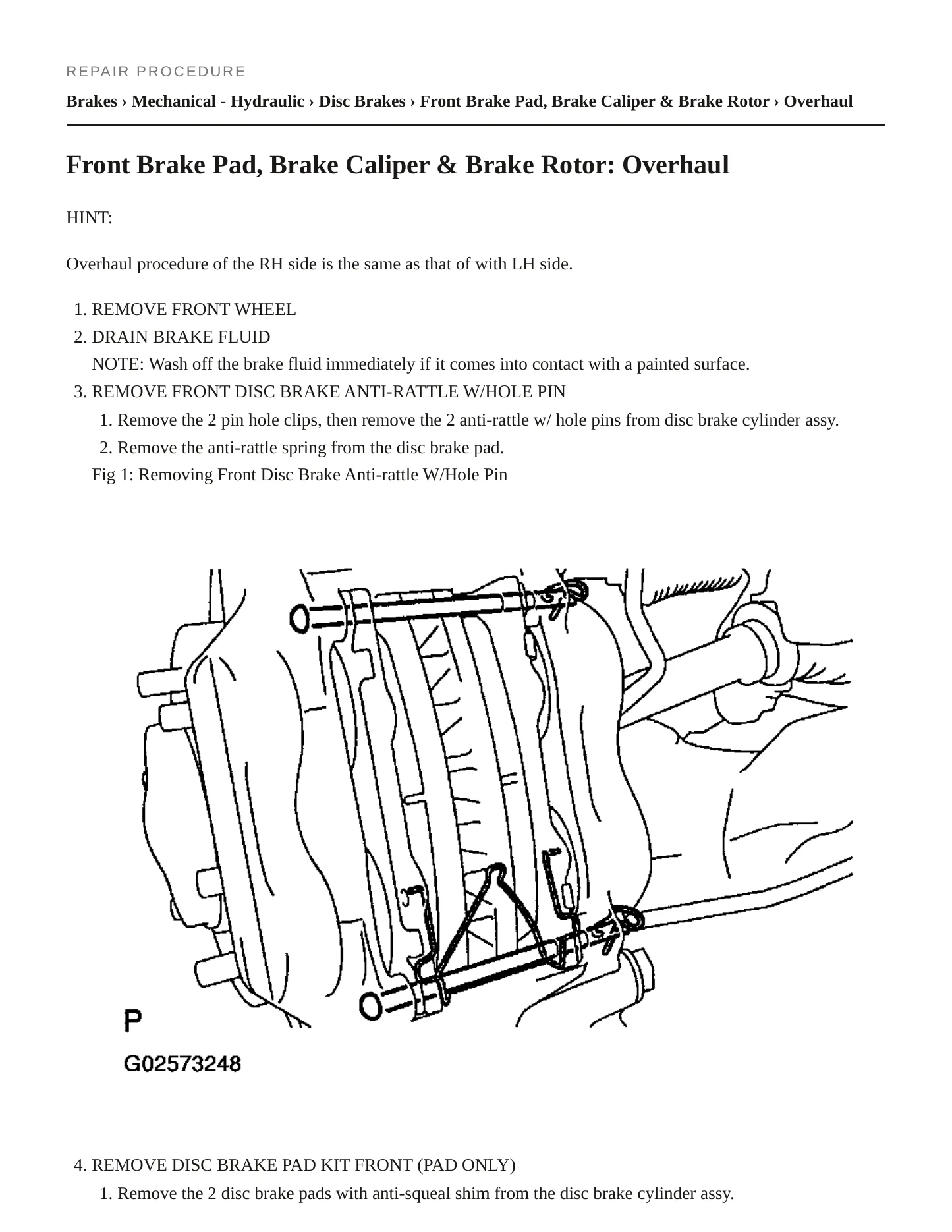 2005 Toyota 4Runner Service and Repair Manual preview page 5